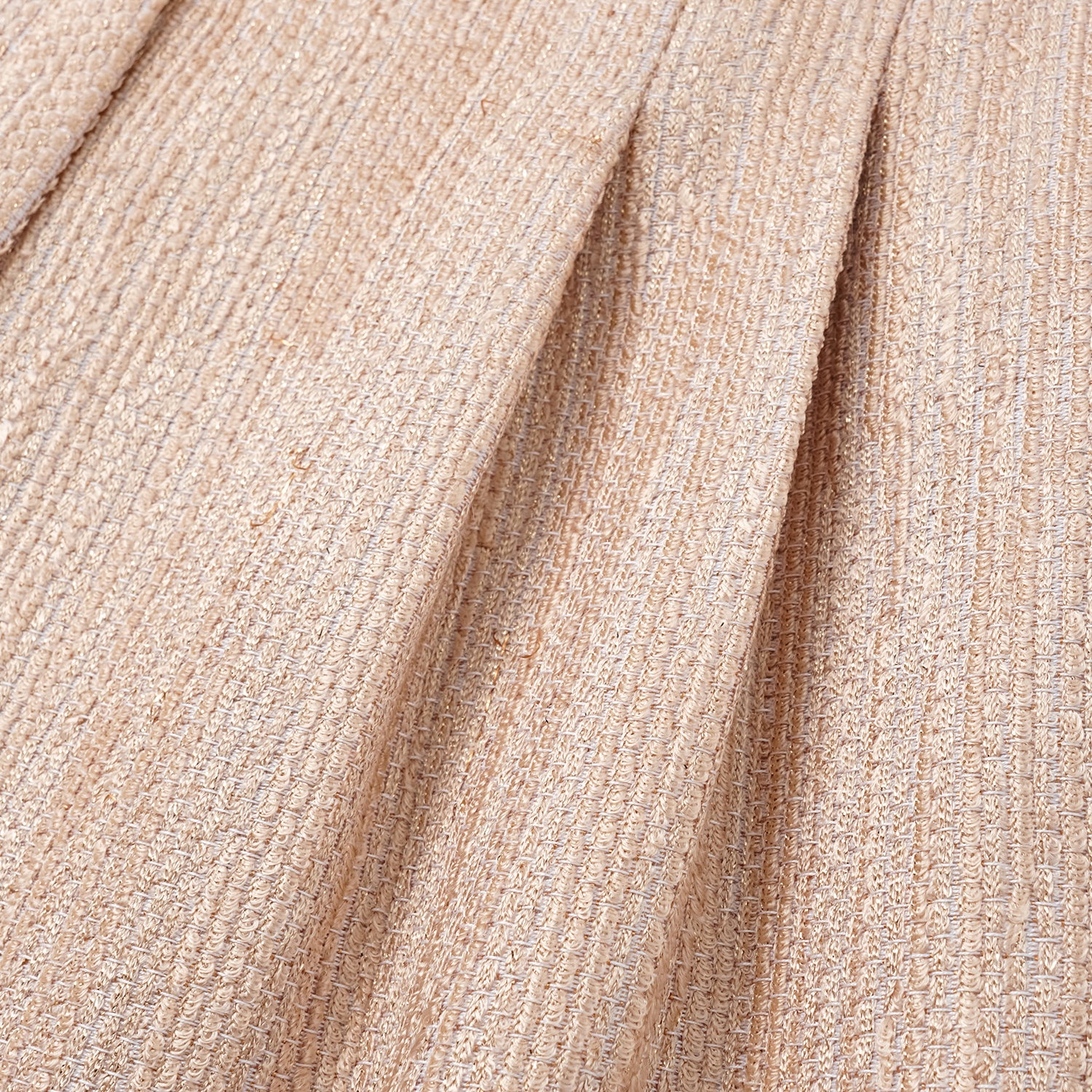 "Weekend at Monaco." 西班牙輕薄花呢立體剪裁闊腿八分褲— Amber Gold