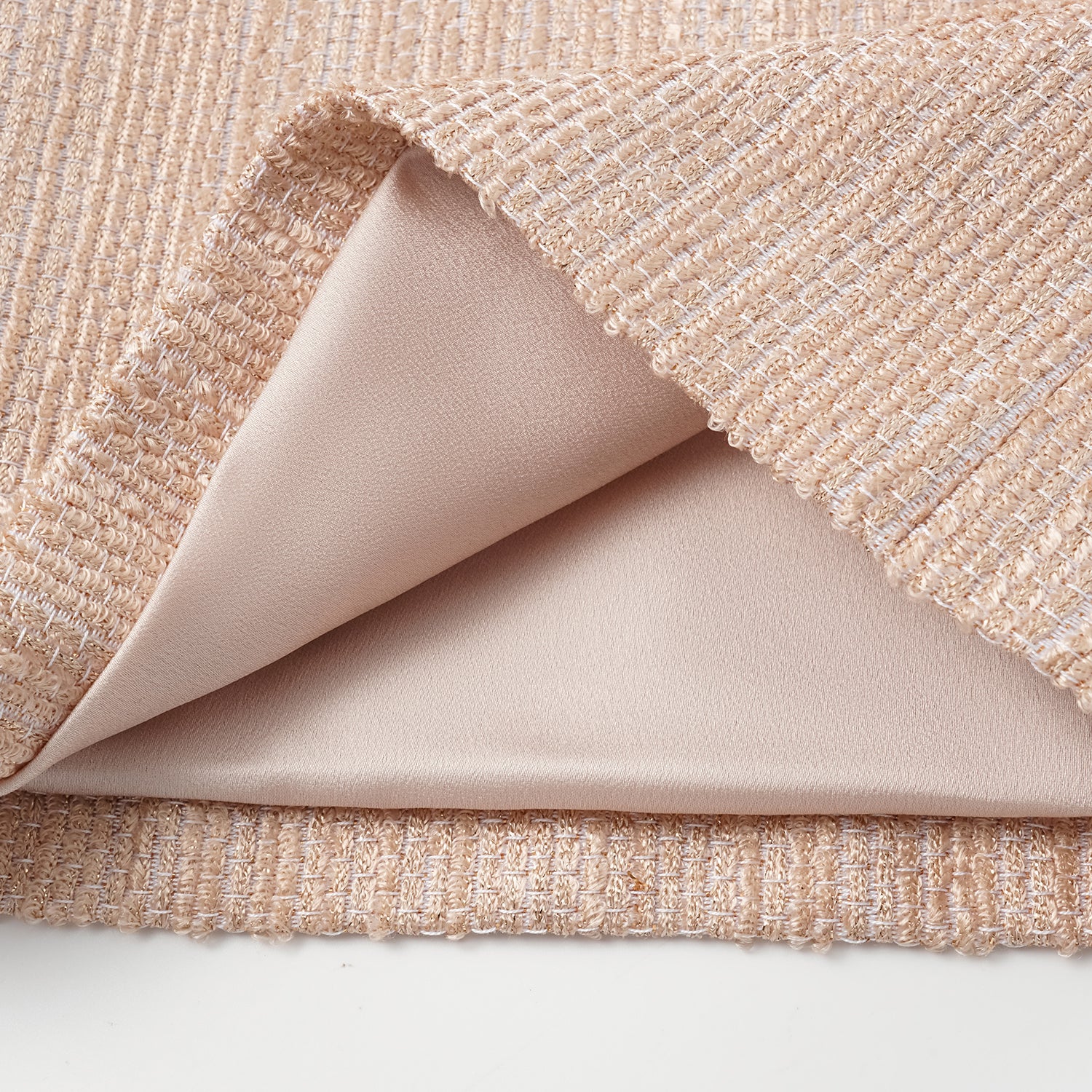 "Weekend at Monaco." 西班牙輕薄花呢立體剪裁闊腿八分褲— Amber Gold