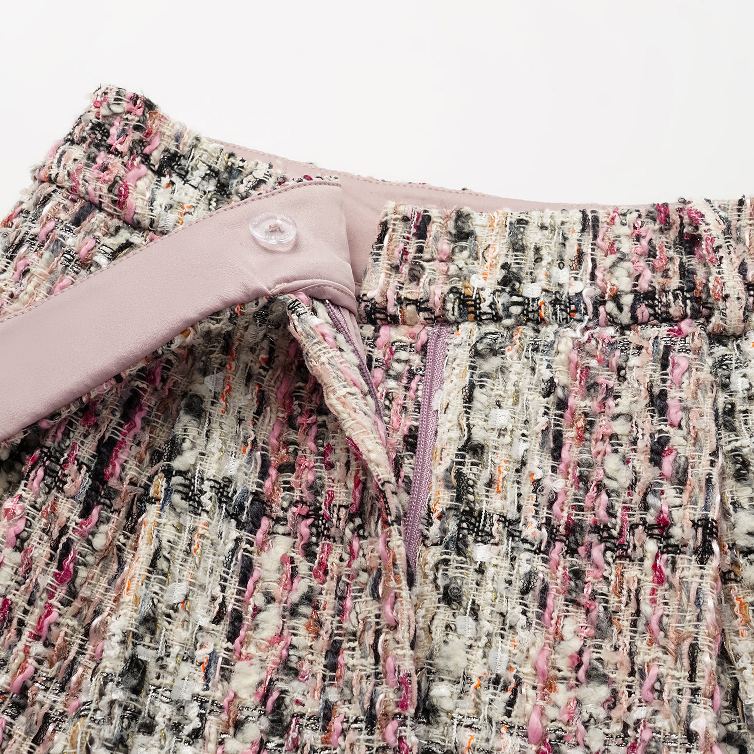 “Brunch at Ritz” Tweed Shorts—Ispahan 