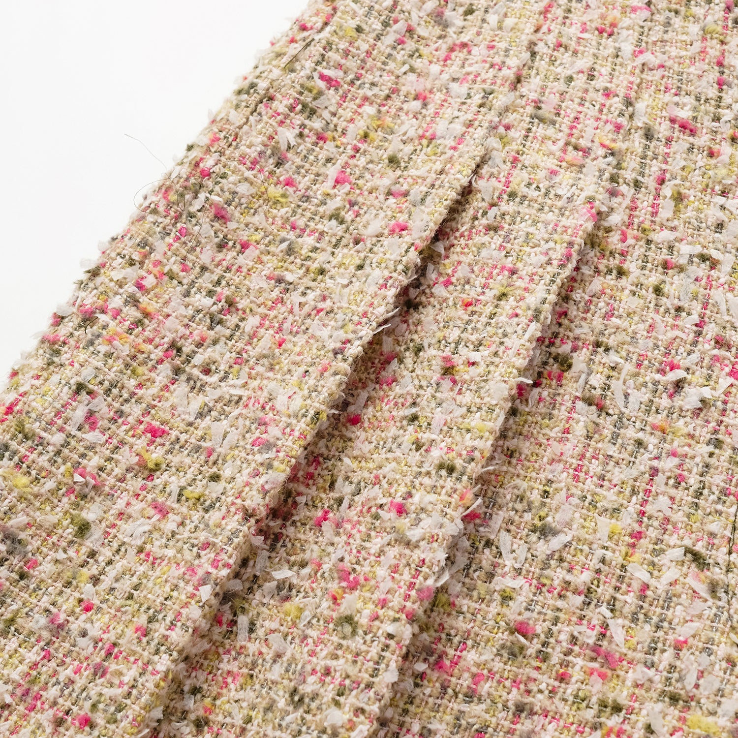 “Chelsea Citywalk.”  花呢特殊剪裁闊腿褲—莫內花園