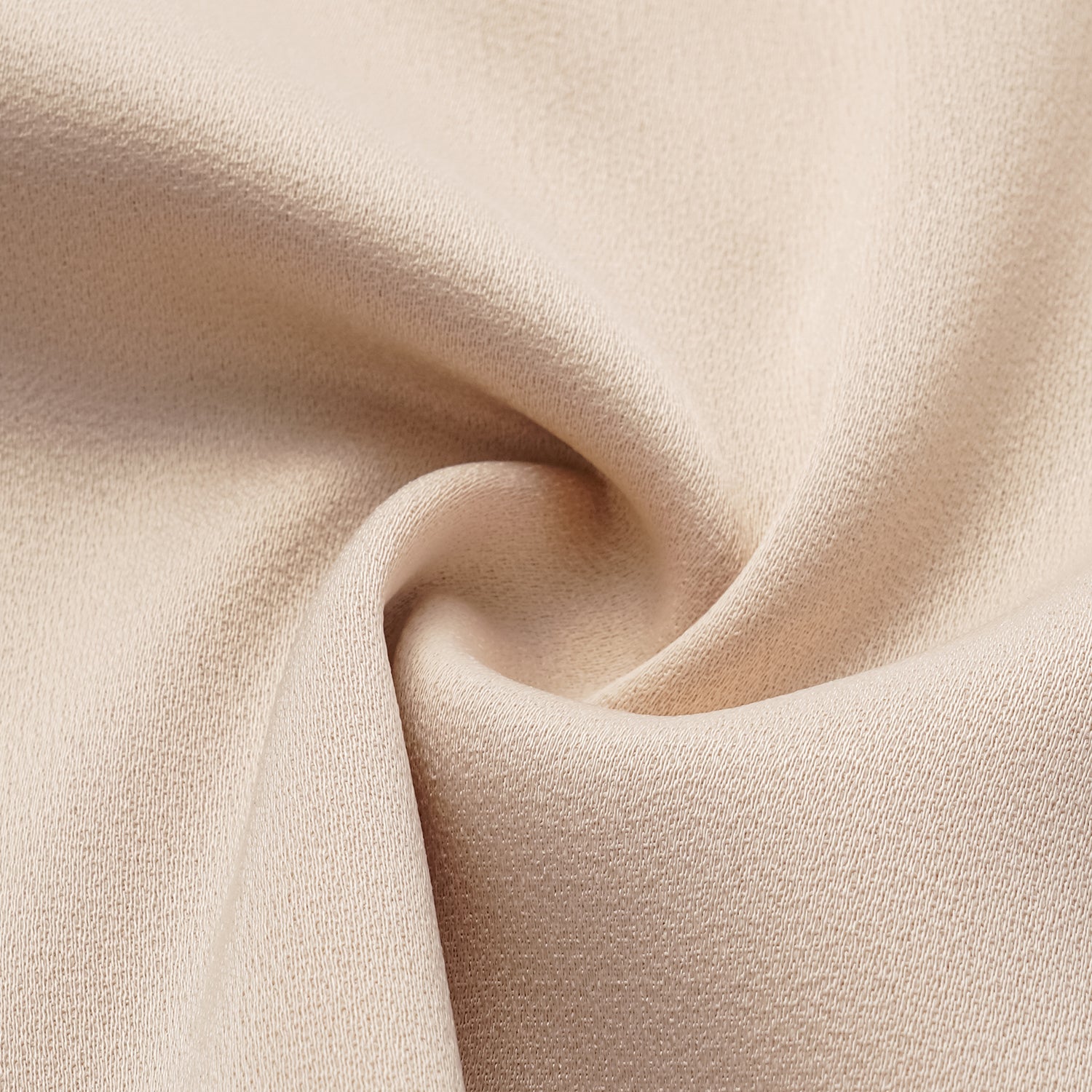 “Autumn Diary ” 珍珠醋酸緞九分喇叭褲— 裸色