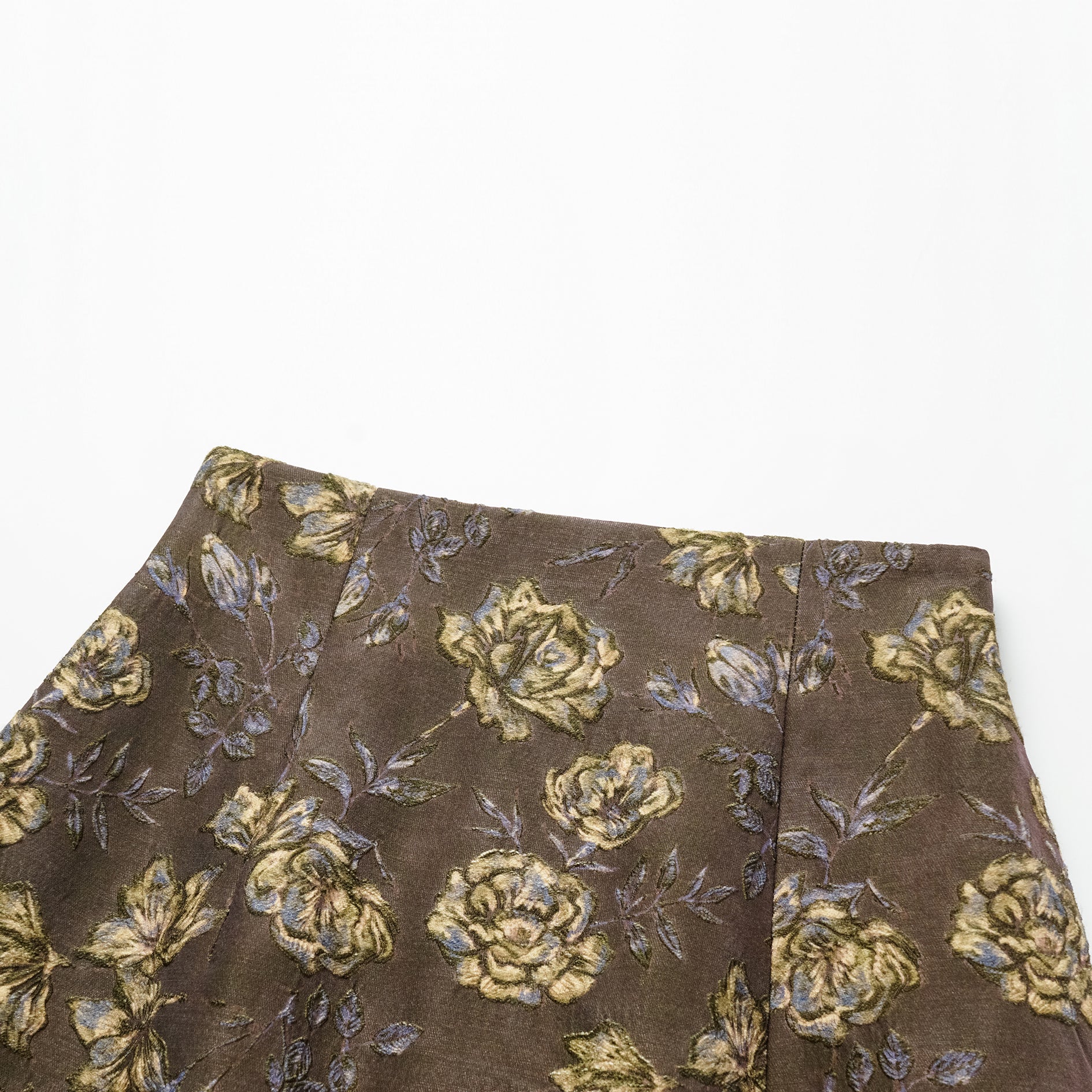 "Imperial Garden Teatime" Silk Wool Light Chinese Style Suit - Green 