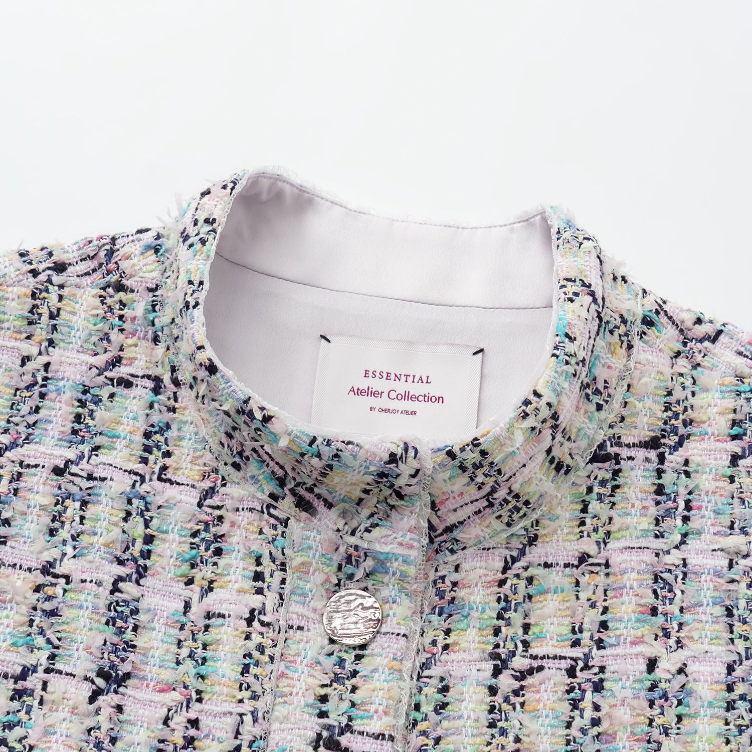 “Weekend at Monaco” 法國輕薄花呢Oversized馬甲背心—Dewy Lawn野境綴影