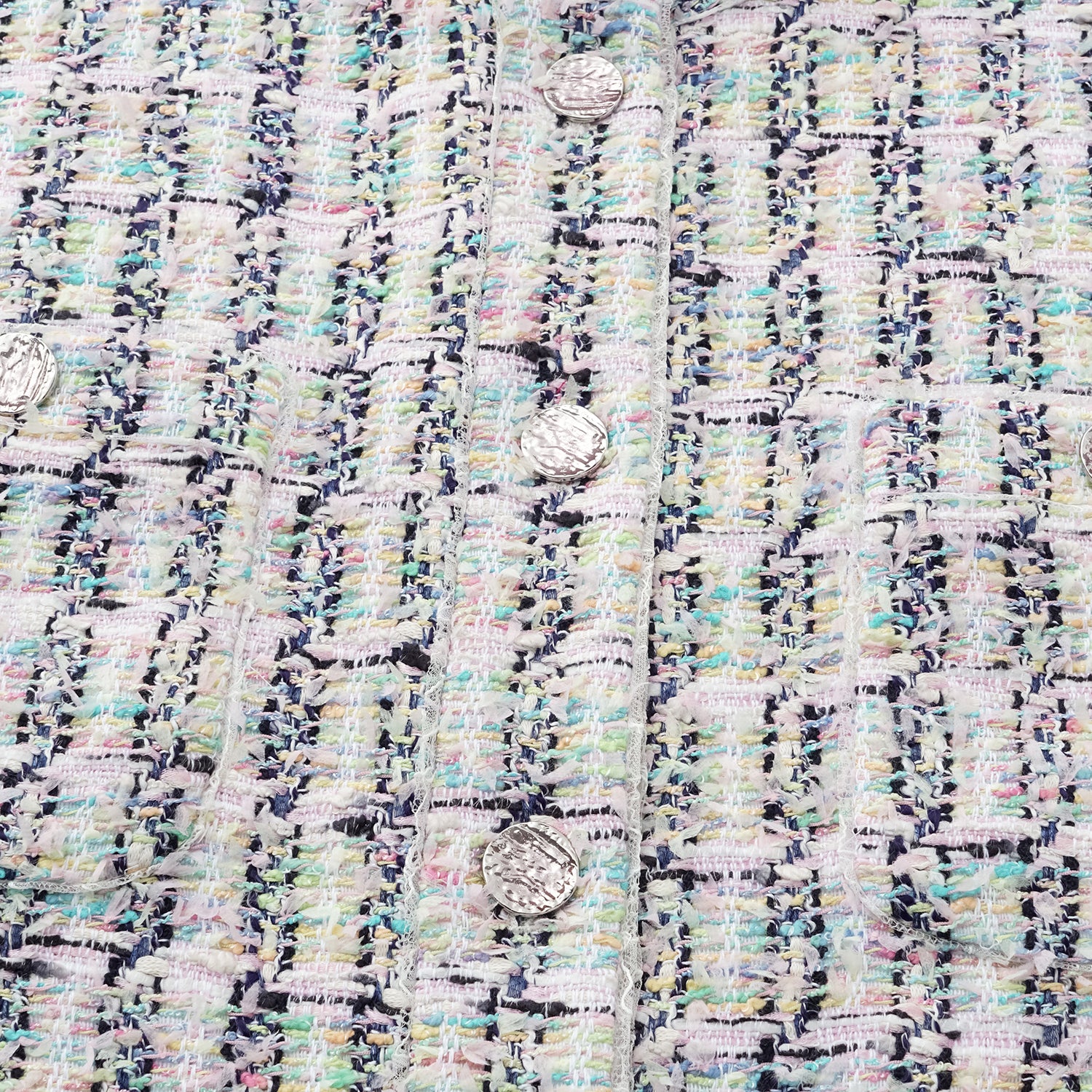 “Weekend at Monaco” 法國輕薄花呢Oversized馬甲背心—Dewy Lawn野境綴影