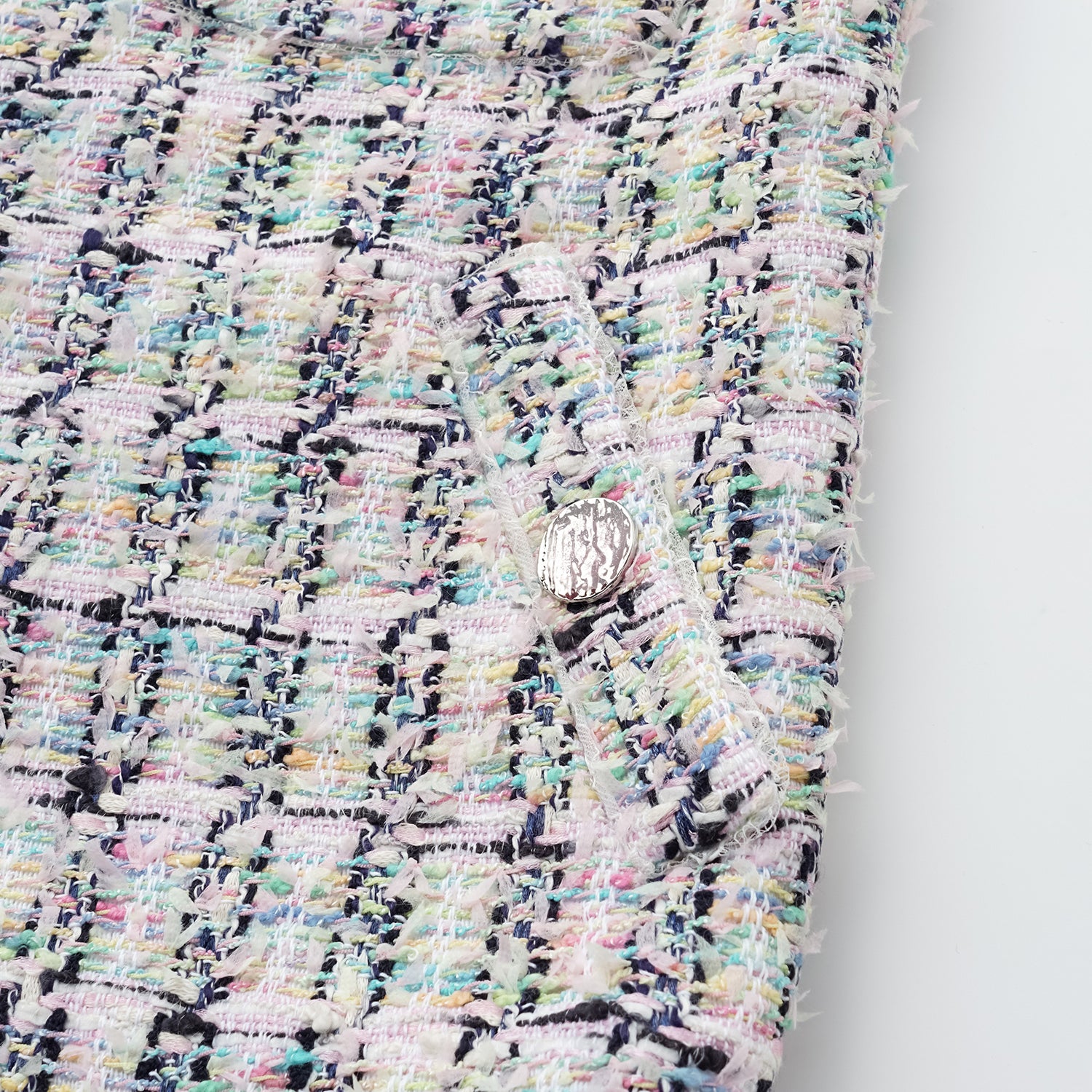 “Weekend at Monaco” 法國輕薄花呢Oversized馬甲背心—Dewy Lawn野境綴影