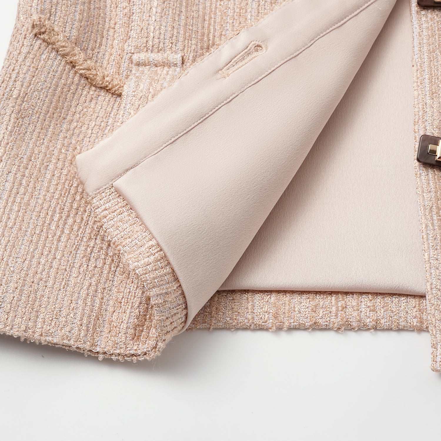 "Weekend at Monaco." 西班牙輕薄花呢馬甲背心— Amber Gold