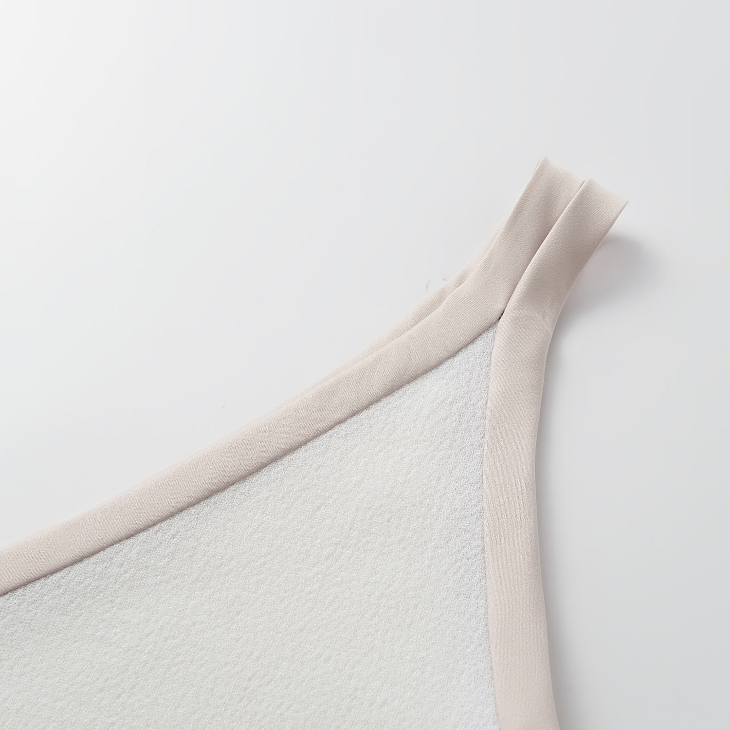 "The Top" 英國頂級雙面縐紗背心—Ivory