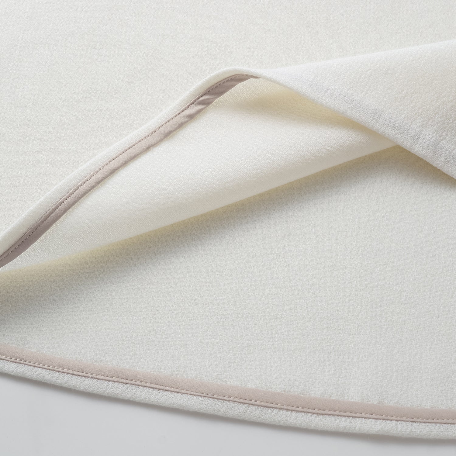 "The Top" 英國頂級雙面縐紗背心—Ivory