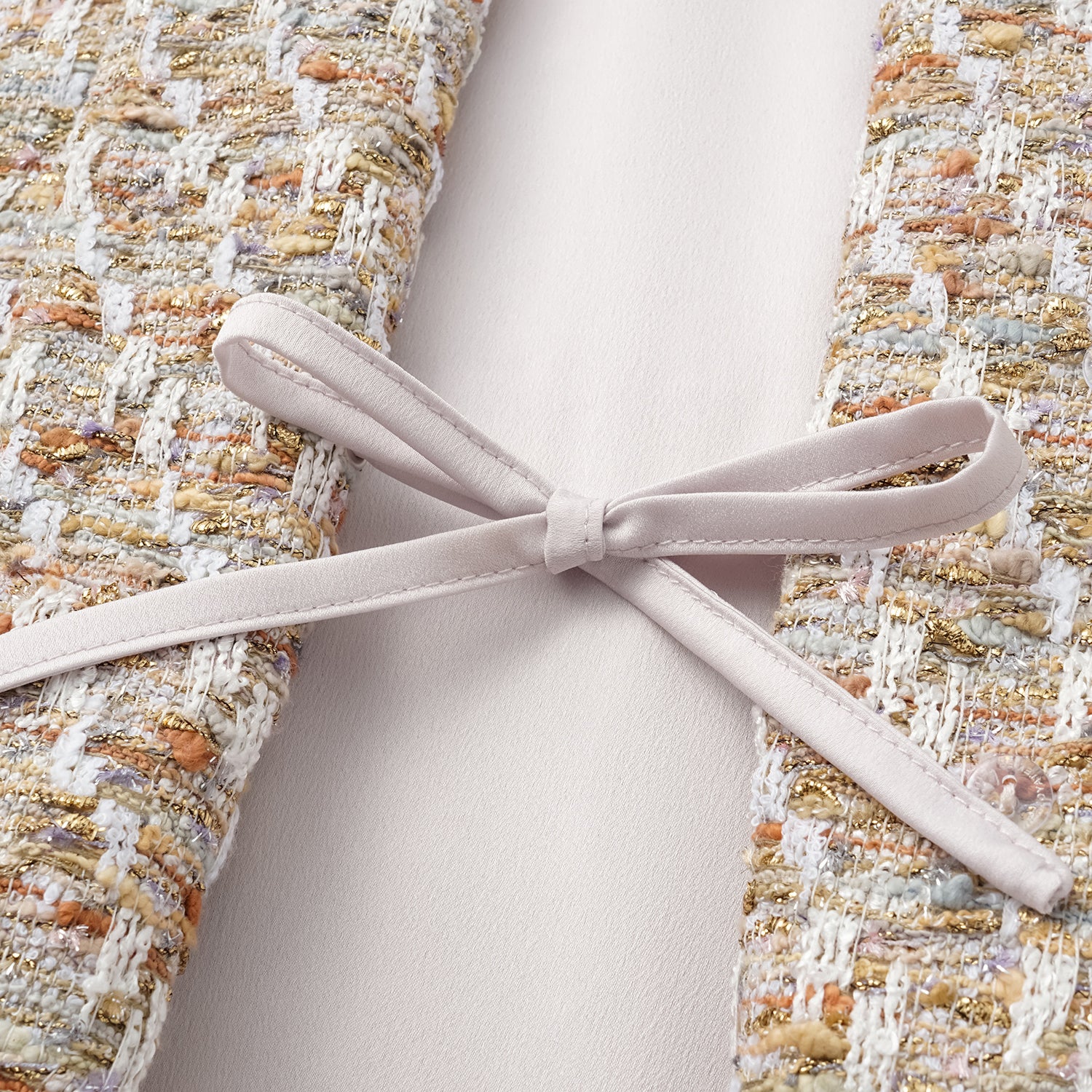 “Weekend at Monaco” 西班牙縷金工藝輕薄花呢收腰狩獵馬甲背心—Whimsy Grove