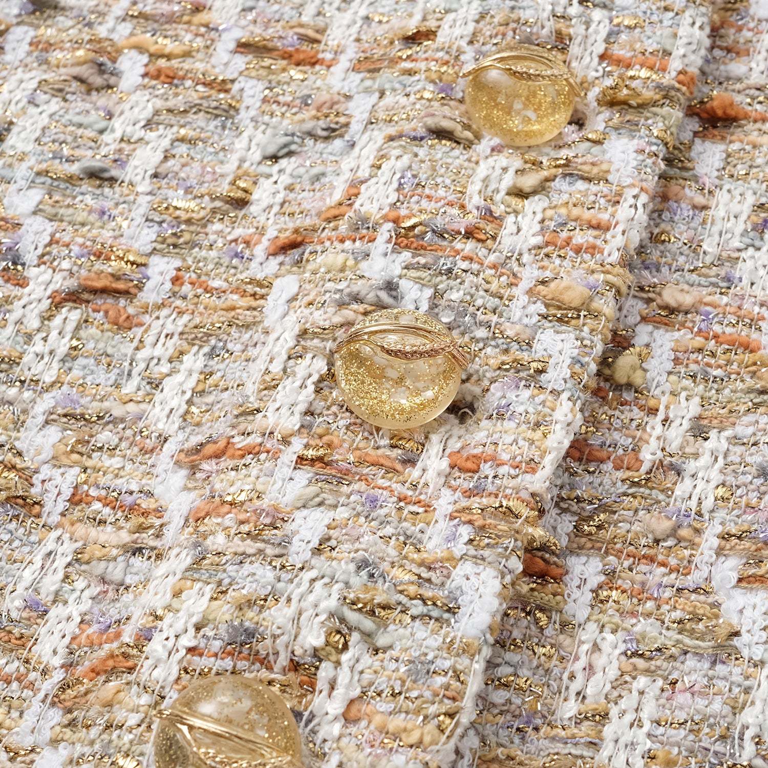 “Weekend at Monaco” 西班牙縷金工藝輕薄花呢收腰狩獵馬甲背心—Whimsy Grove