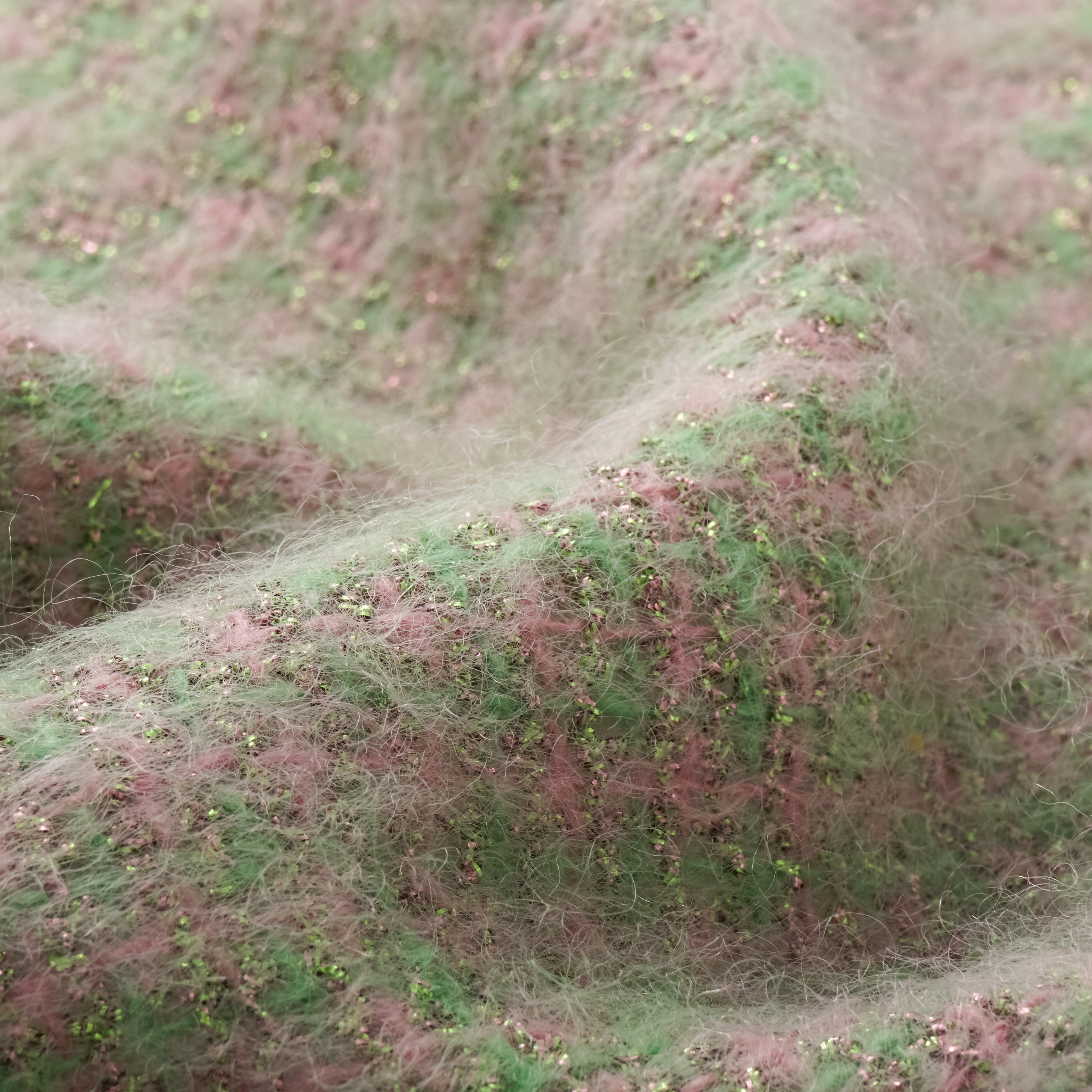 “Breeze boucle" 英國頂級輕薄花呢No.8外套—Easter Garden