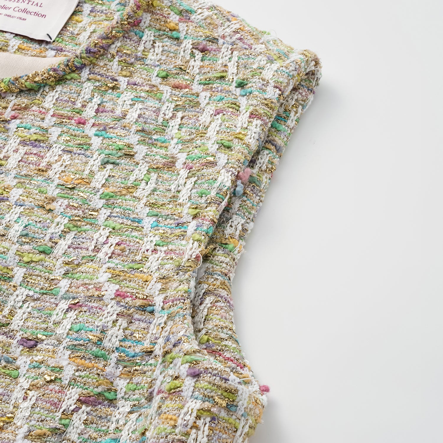 “Weekend at Monaco” 西班牙縷金工藝輕薄花呢馬甲背心—Emerald Waltz