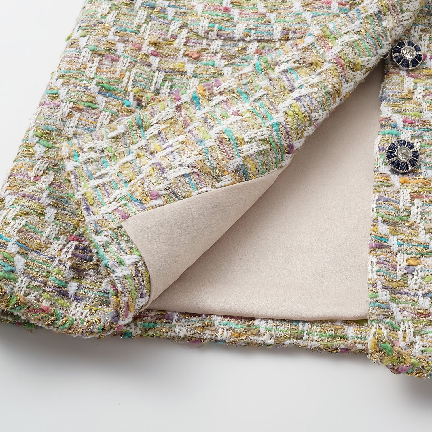 “Weekend at Monaco” 西班牙縷金工藝輕薄花呢馬甲背心—Emerald Waltz