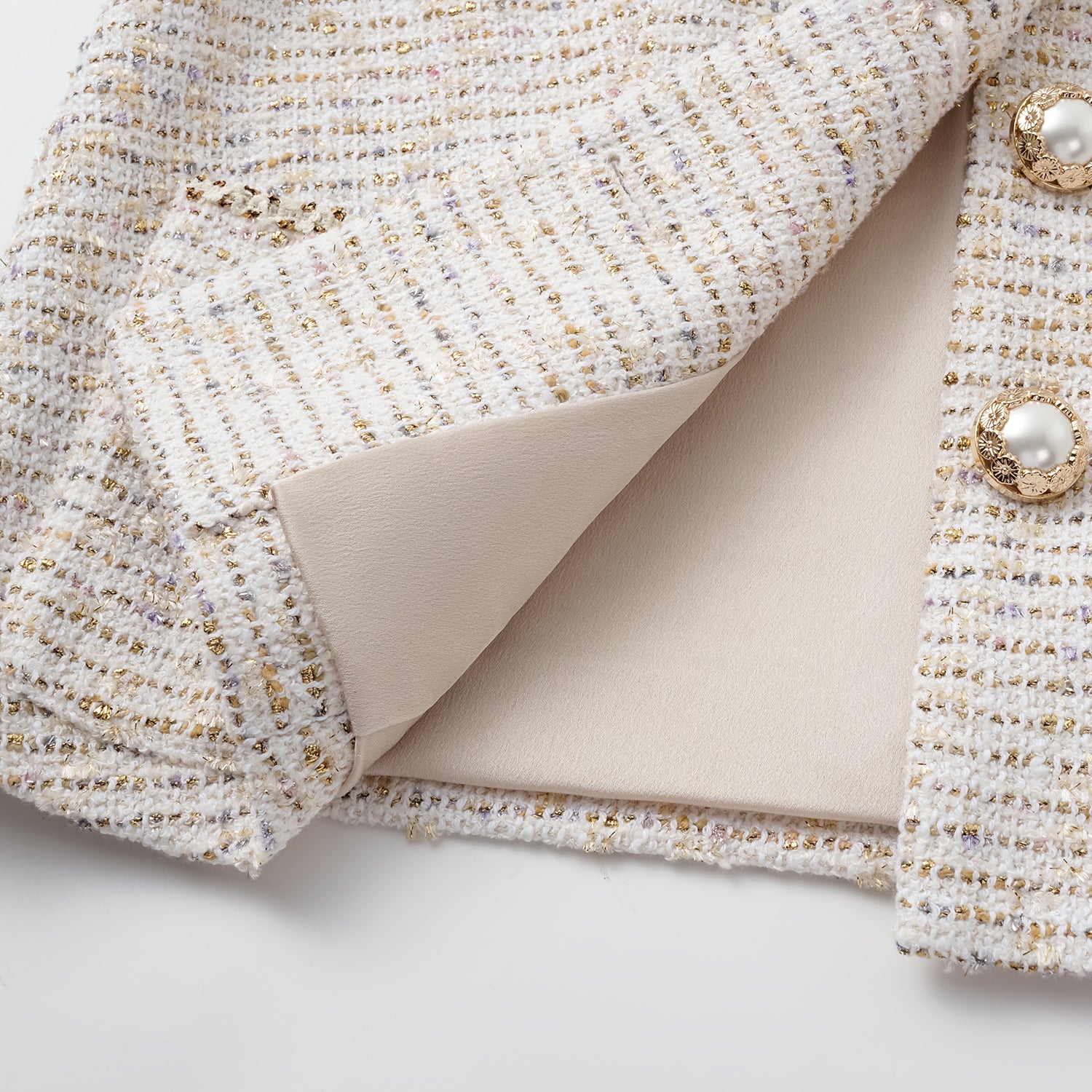 "Chelsea Citywalk." 西班牙縷金工藝輕薄花呢馬甲背心