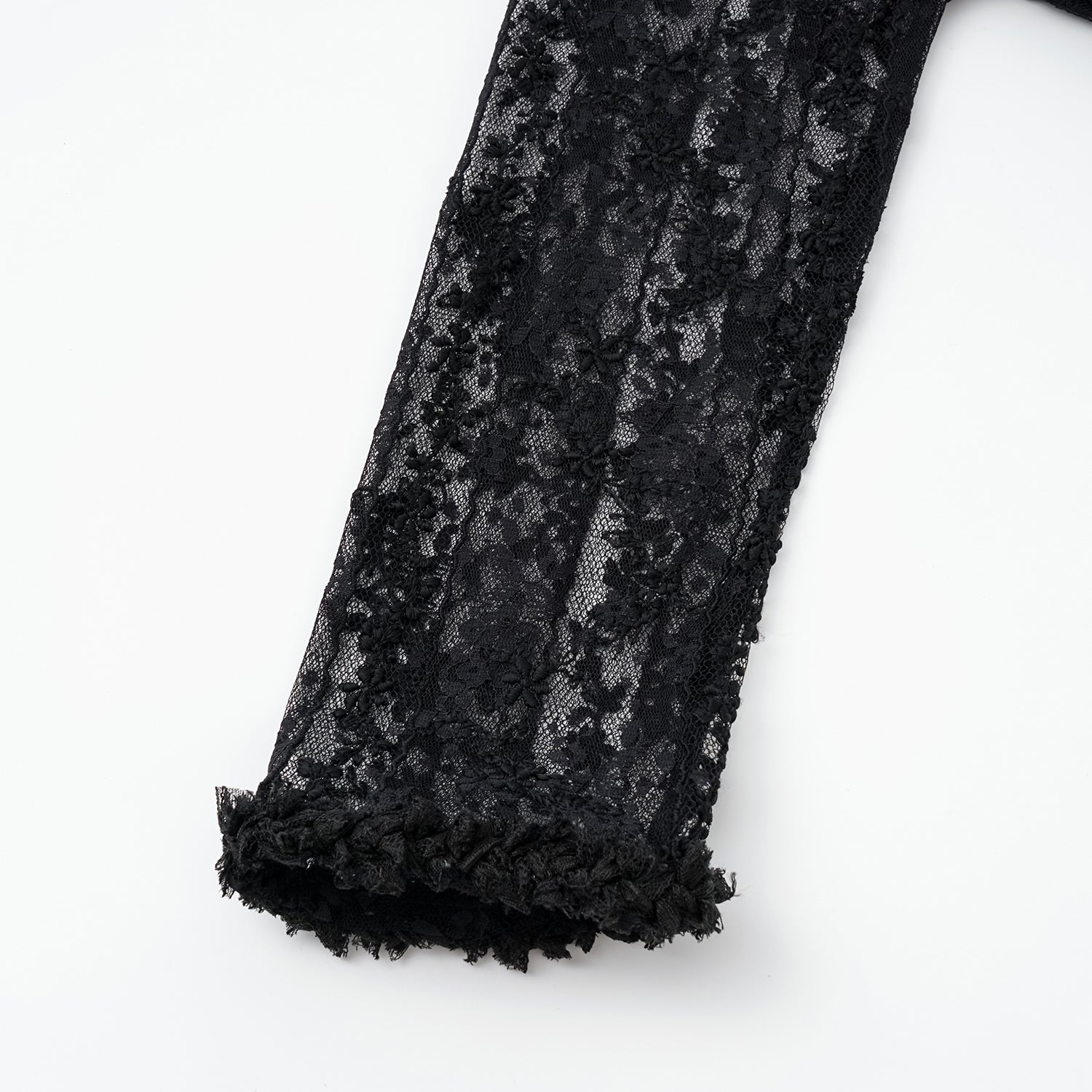 "Quiet Mastery."法國頂級奢華蕾絲開衫—Nocturne 羽黛夜咏