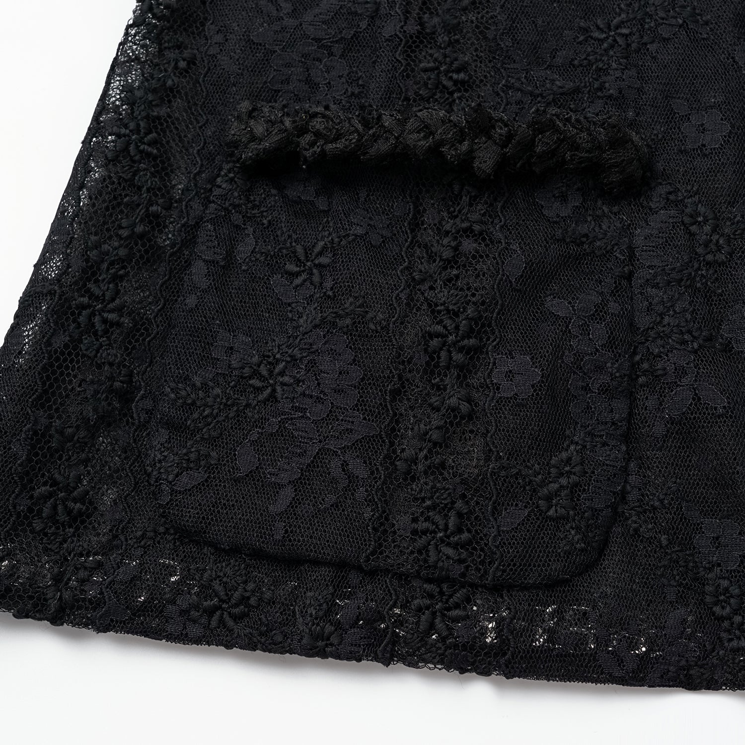 "Quiet Mastery."法國頂級奢華蕾絲開衫—Nocturne 羽黛夜咏