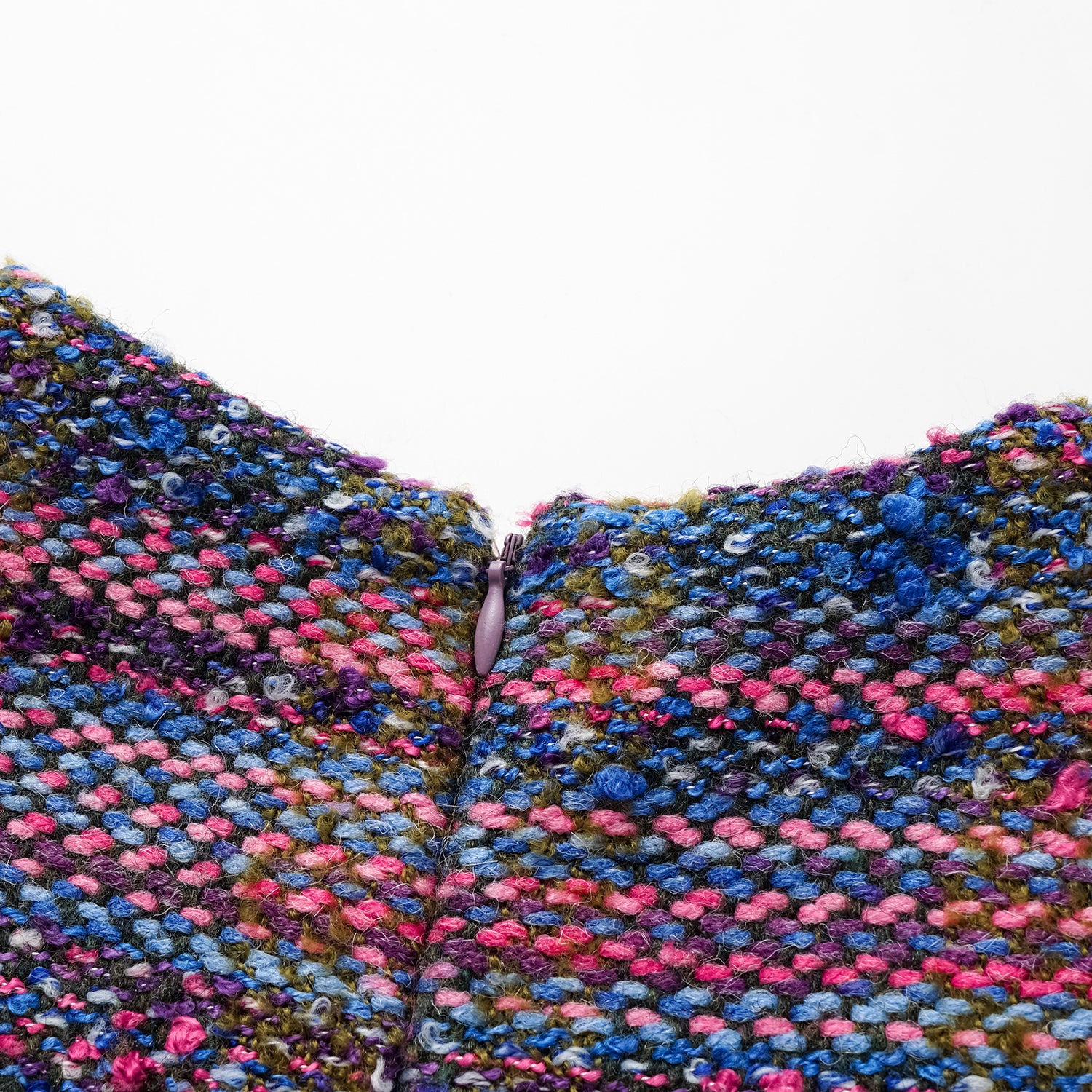 “Chelsea tea time.” 花呢A字洋裝—Berry Happy