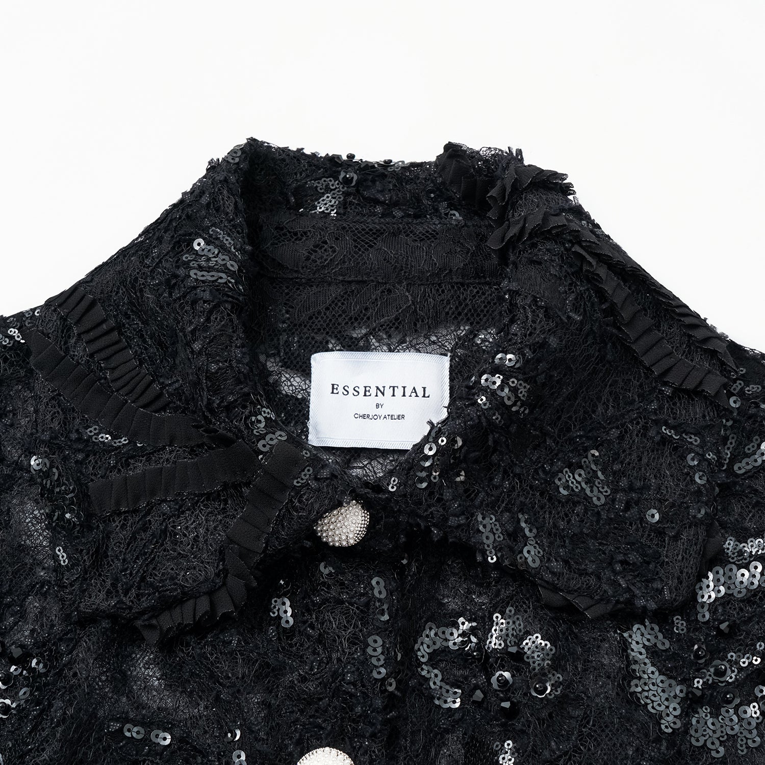 "Weekend at Monaco."奢華畫藝珠繡蕾絲狩獵背心-Nuit Parfumée 暗香