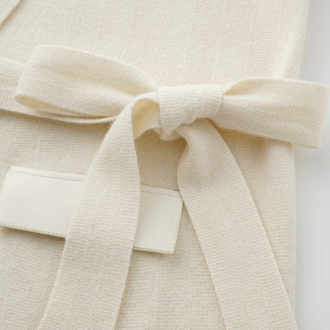 “Autumn Diary”100%Cashmere細絨工藝針織長外套—Winter Letters冬日信箋