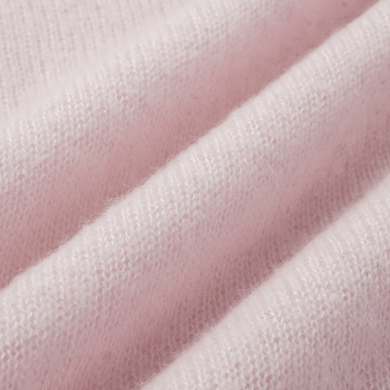 Autumn Diary Silk Cashmere Pencil Skirt—Rose Water 