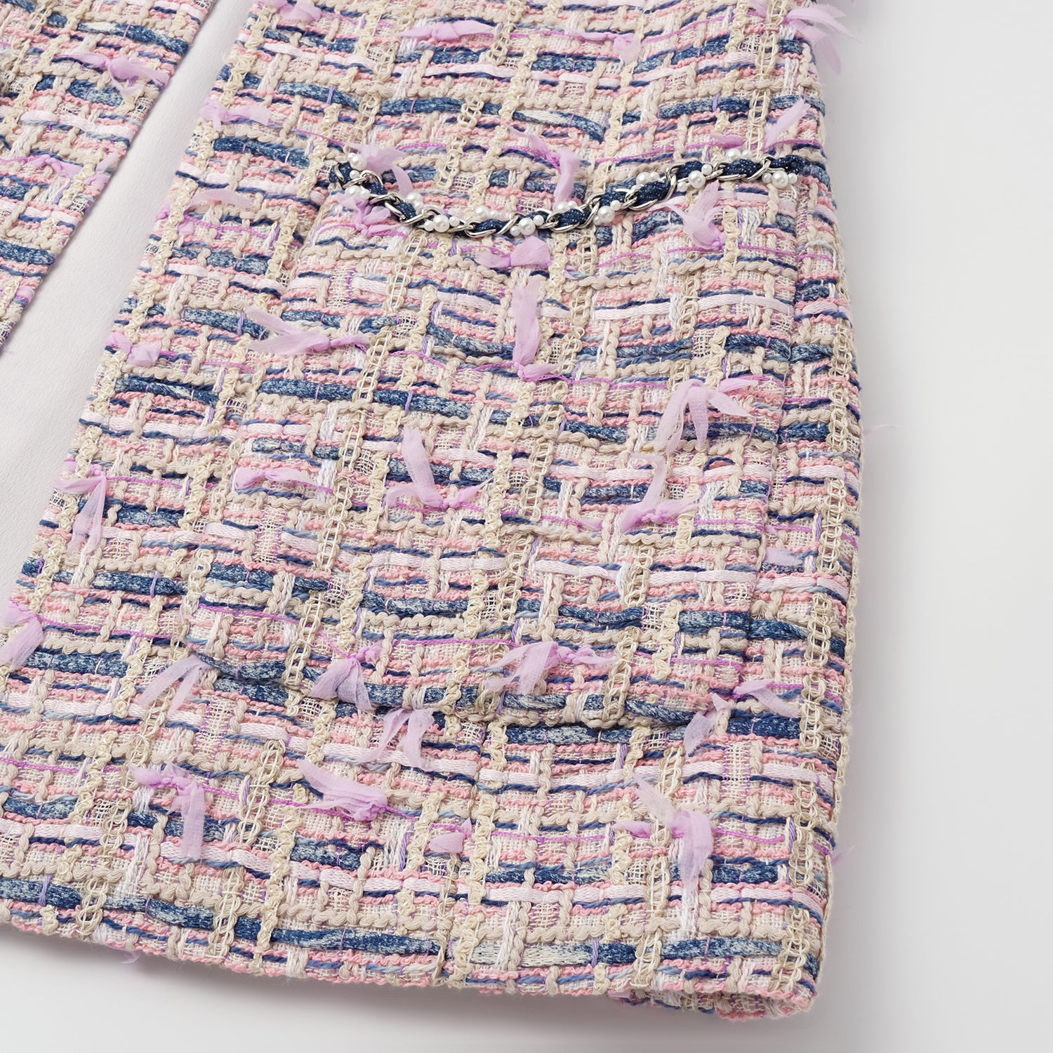 “Sloane Ave." 法國夏日輕薄花呢馬甲背心— 暮色花園 Twilight Garden