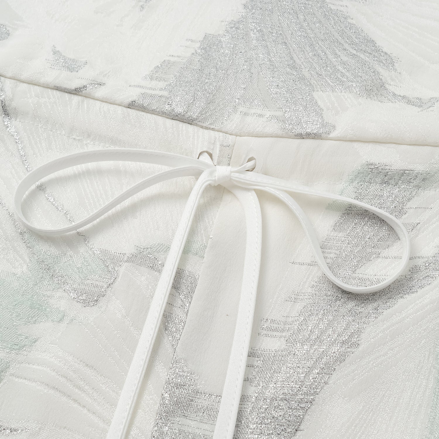 “春意” 義大利燒花真絲提花工藝輕國風連身褲