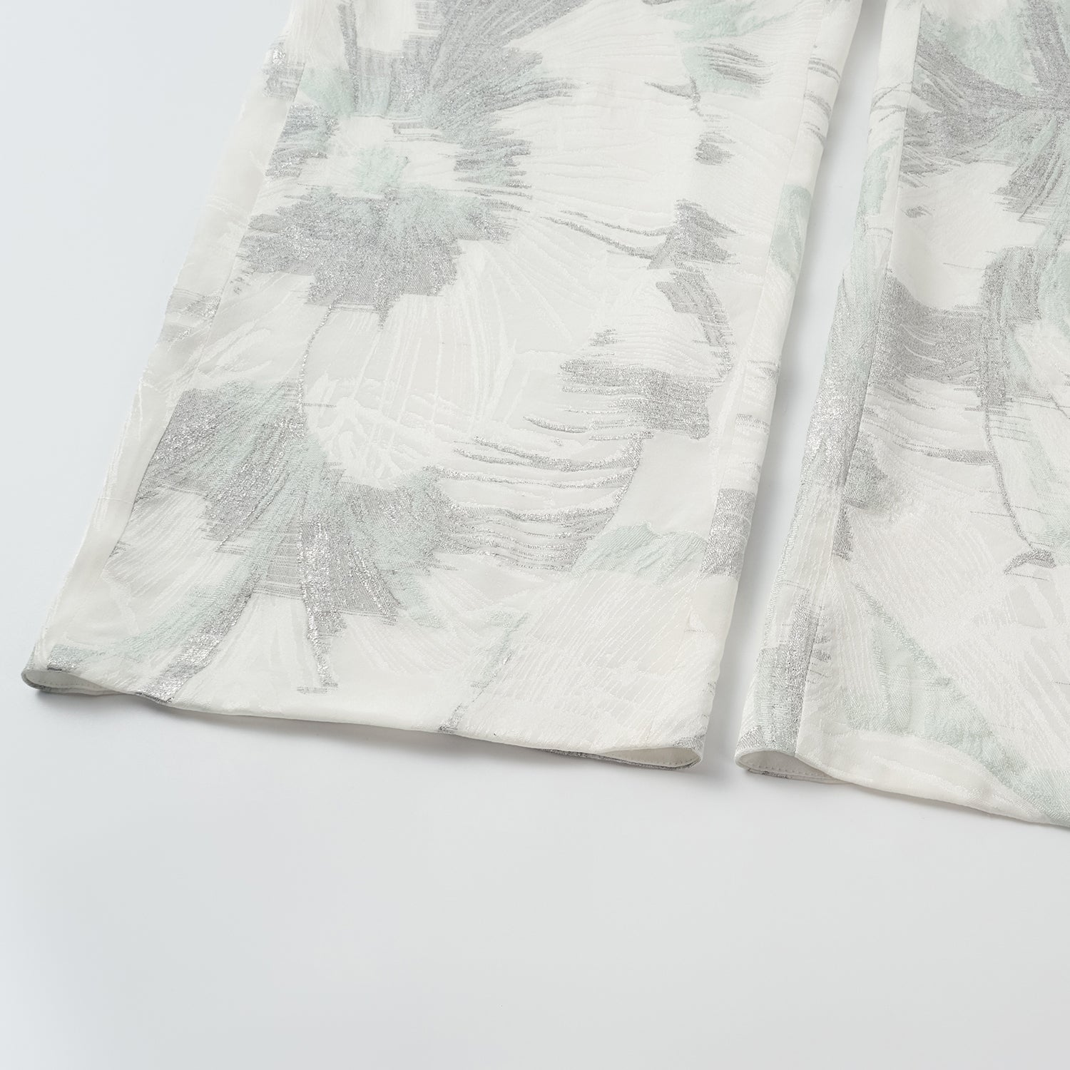 “春意” 義大利燒花真絲提花工藝輕國風連身褲