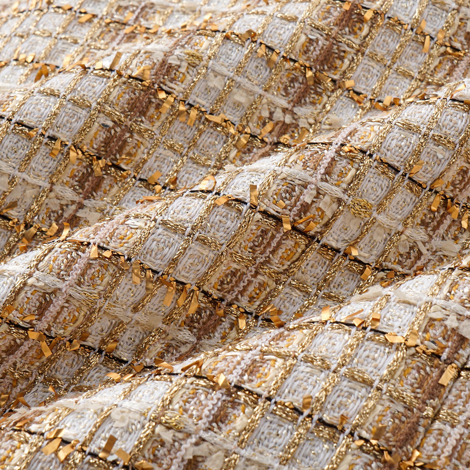 "Sloane Ave." 法國頂級縷金工藝蕾絲花呢馬甲背心—Versailles Chanson凡爾賽香頌