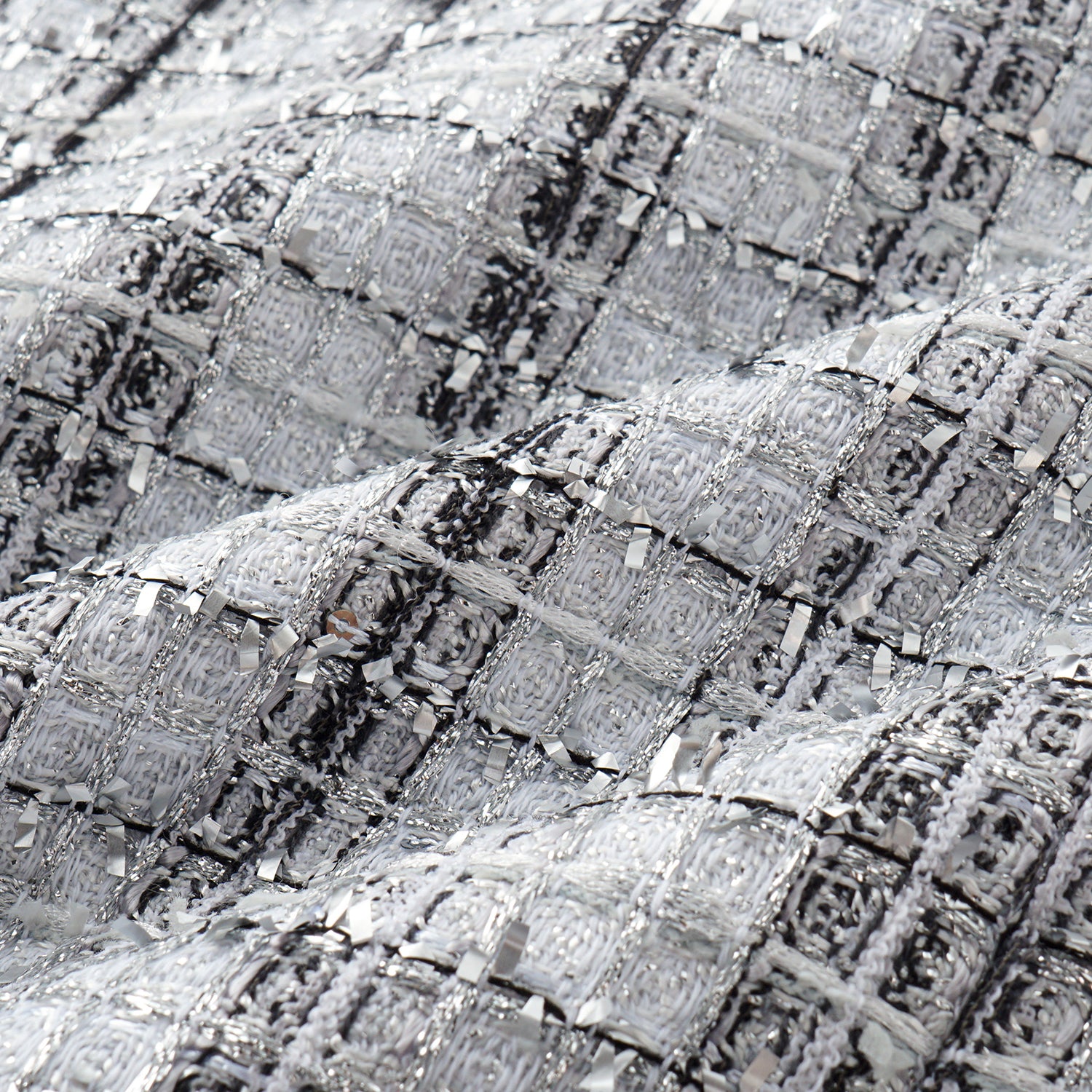 "Sloane Ave." 法國頂級銀燦工藝蕾絲花呢馬甲背心—Reflet Parisien巴黎倒影