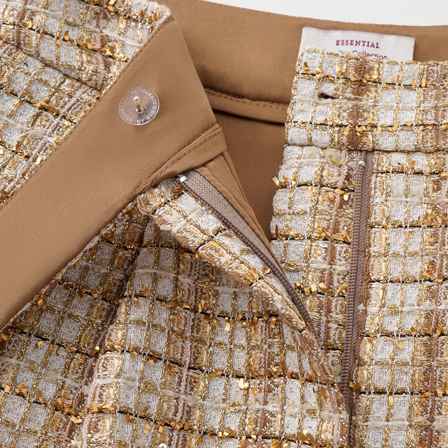 "Sloane Ave." 法國頂級縷金工藝蕾絲短褲—Versailles Chanson凡爾賽香頌