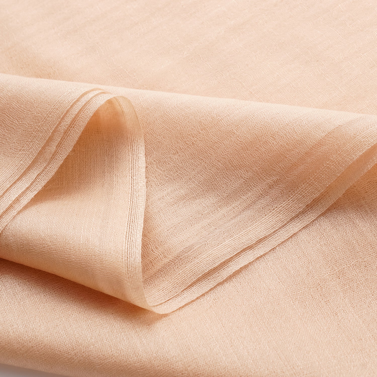 “Angel's Feather” 100% Cashmere 披肩—Nude