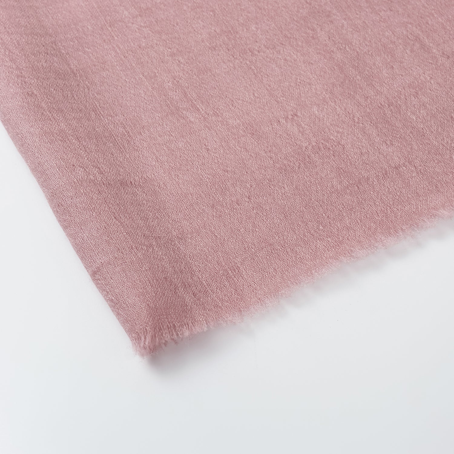 "Angel's Feather" 100% Cashmere Shawl—Rose 