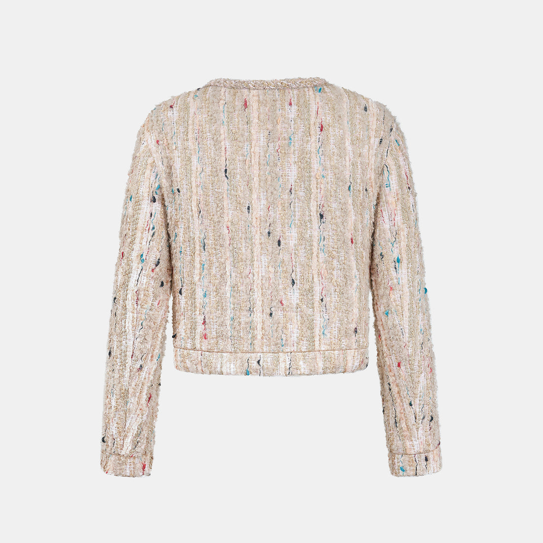 “Sloane Ave."法國立體彩織圈絨花呢外套—Garden Atelier花園畫室