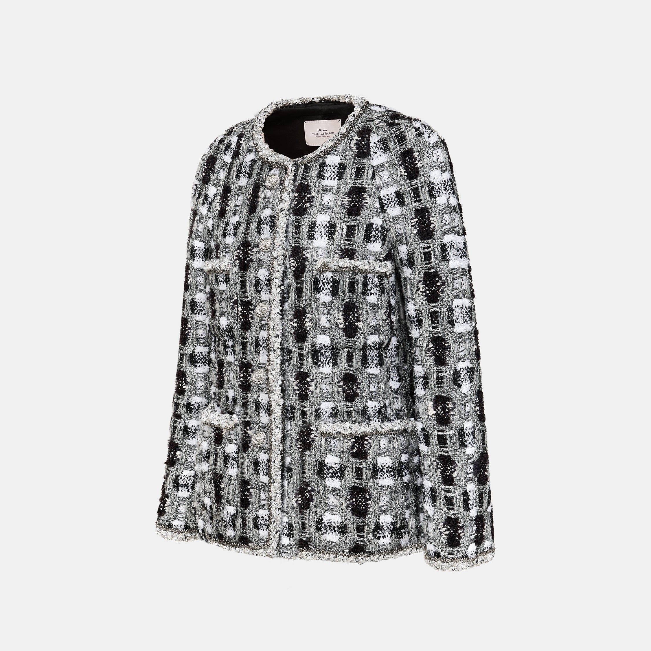 “Chelsea tea time.”法國頂級高訂銀織嵌線繡藝經典No.4花呢外套—Jazz Night不眠紐約