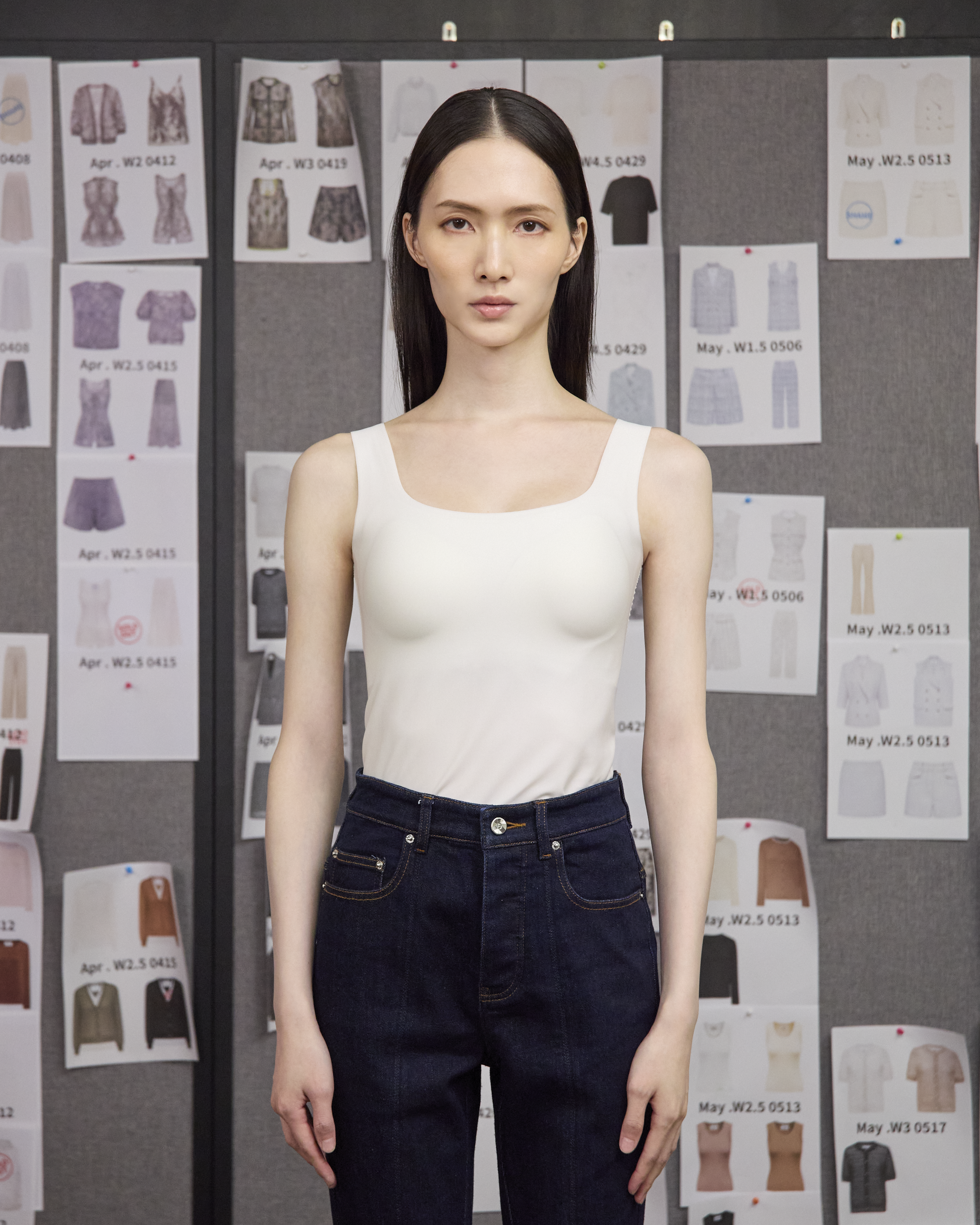 By Inch. 日本美肌科技無痕方領 Bra Top—白色，商品展示圖 1