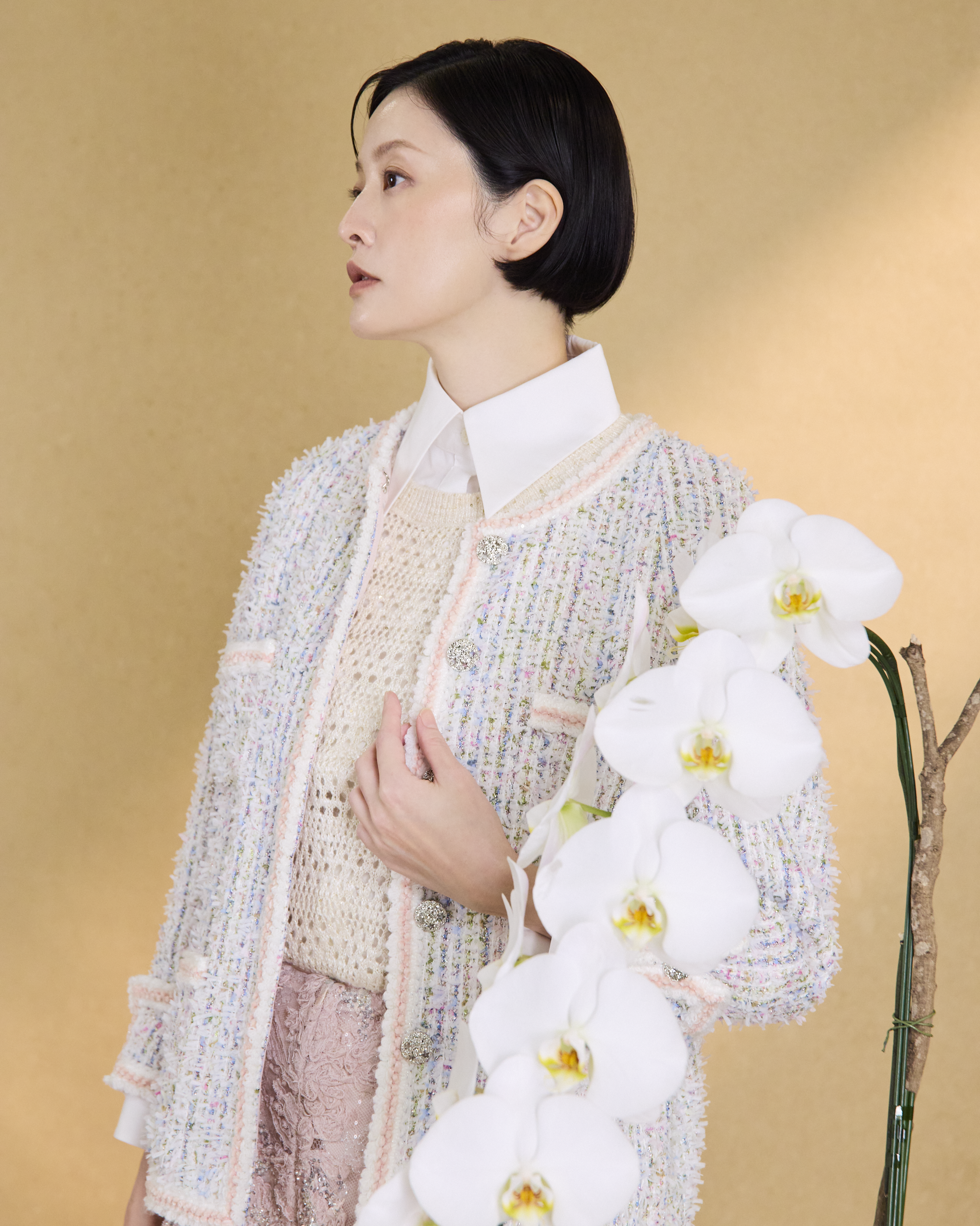“Winter Pastel 冬日粉彩”法國彩織經典 No.14 花呢外套 4