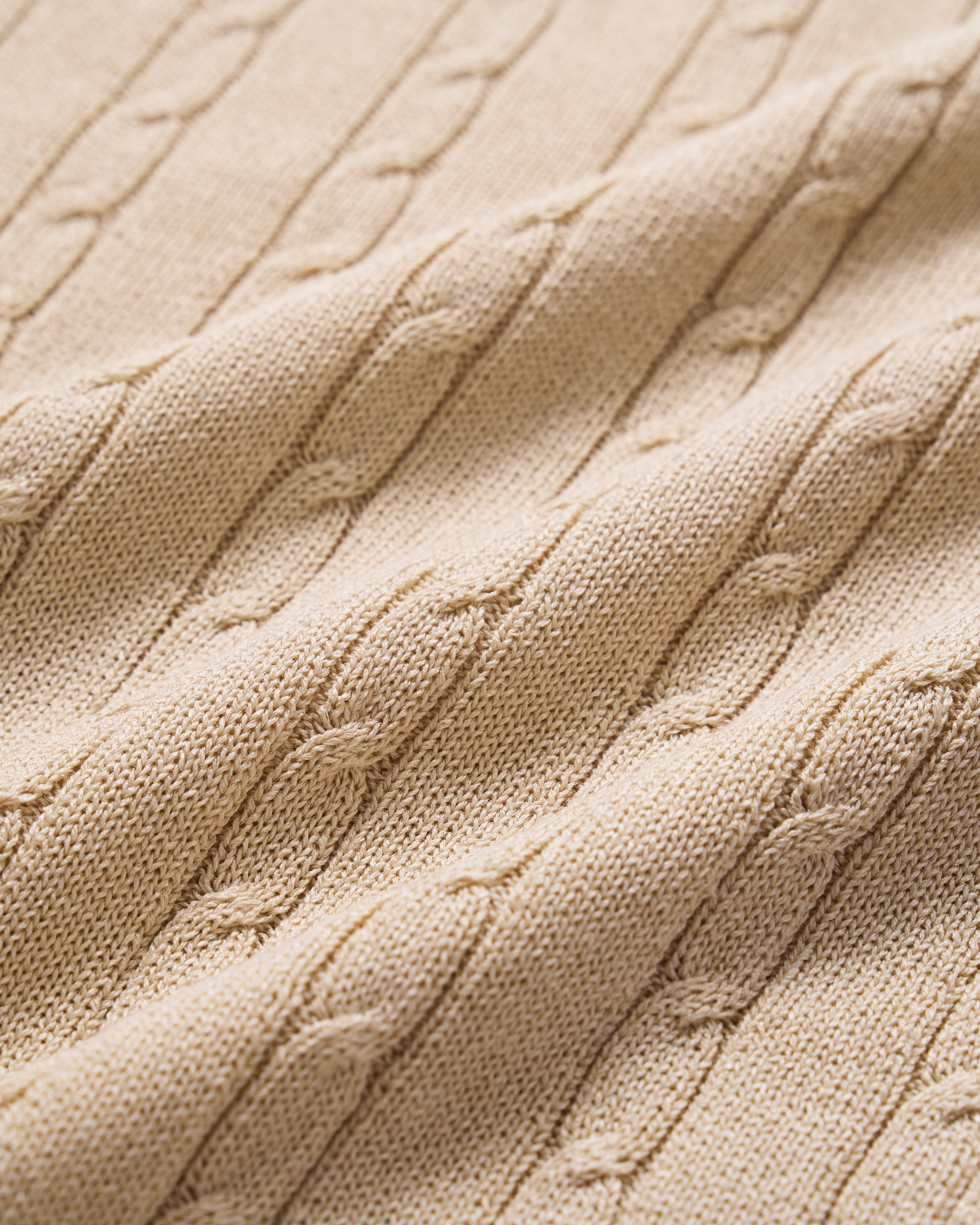 “Pure & Soft”100% 真絲麻花薄織上衣 (Yarn by Loro Piana)—Bergamot佛手柑香