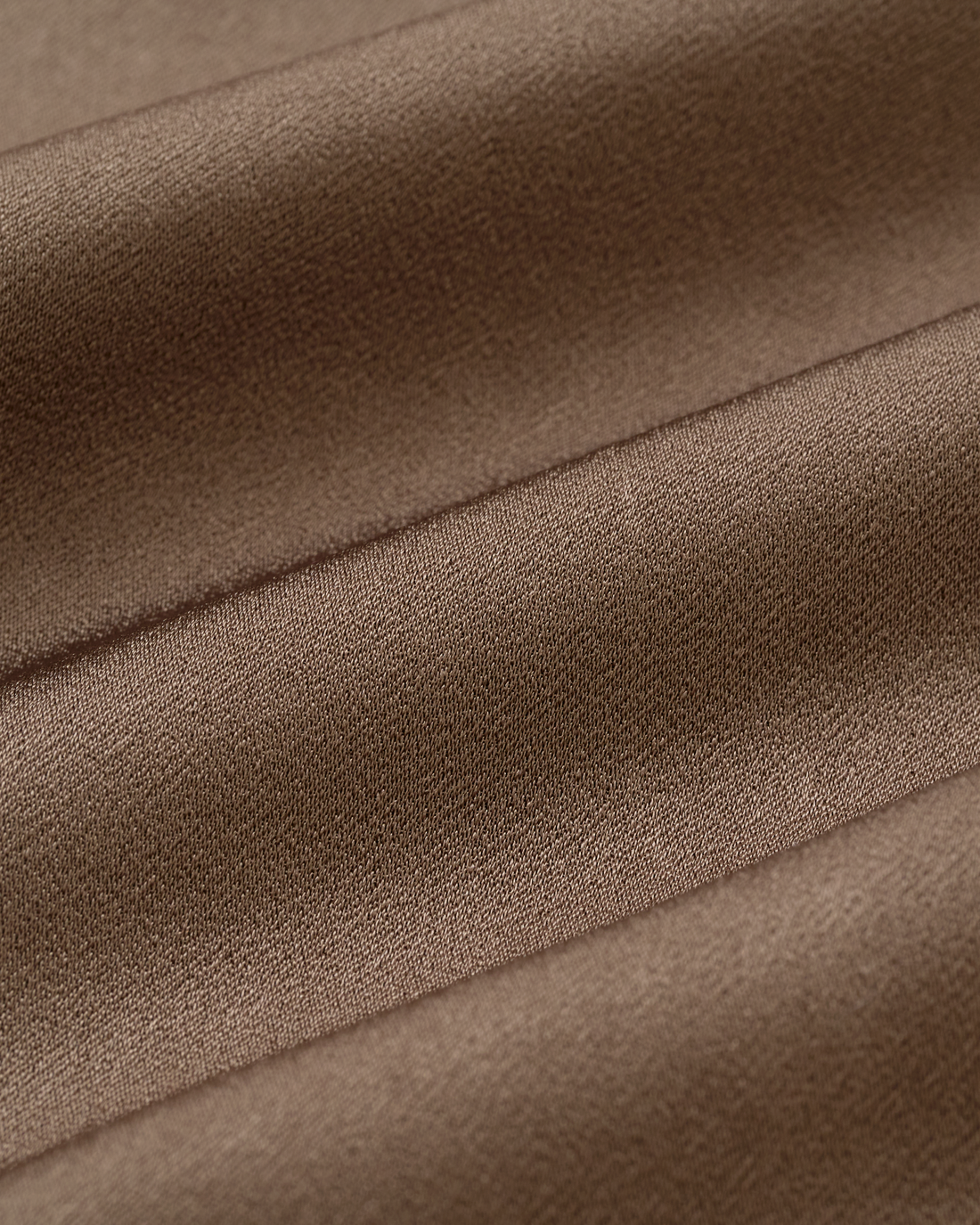 “日常步調 Everyday Rhythm • 胡桃棕 Walnut Brown” 日本Soalon抗皺三醋酸緞光高腰打褶闊腿褲