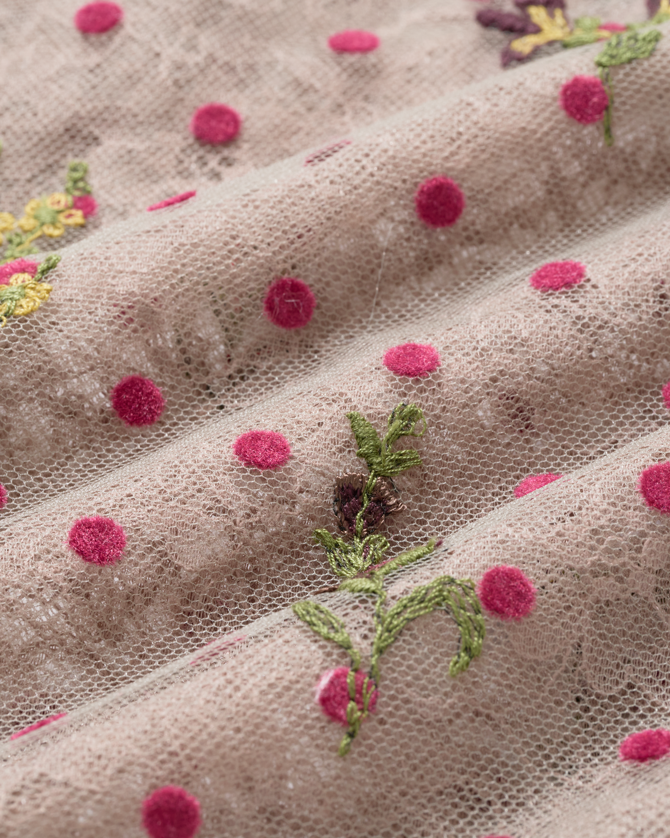 Dèlain by CJA Brunch at Ritz 絨點刺繡蕾絲系列—Berry Soufflé 莓果舒芙蕾 商品圖