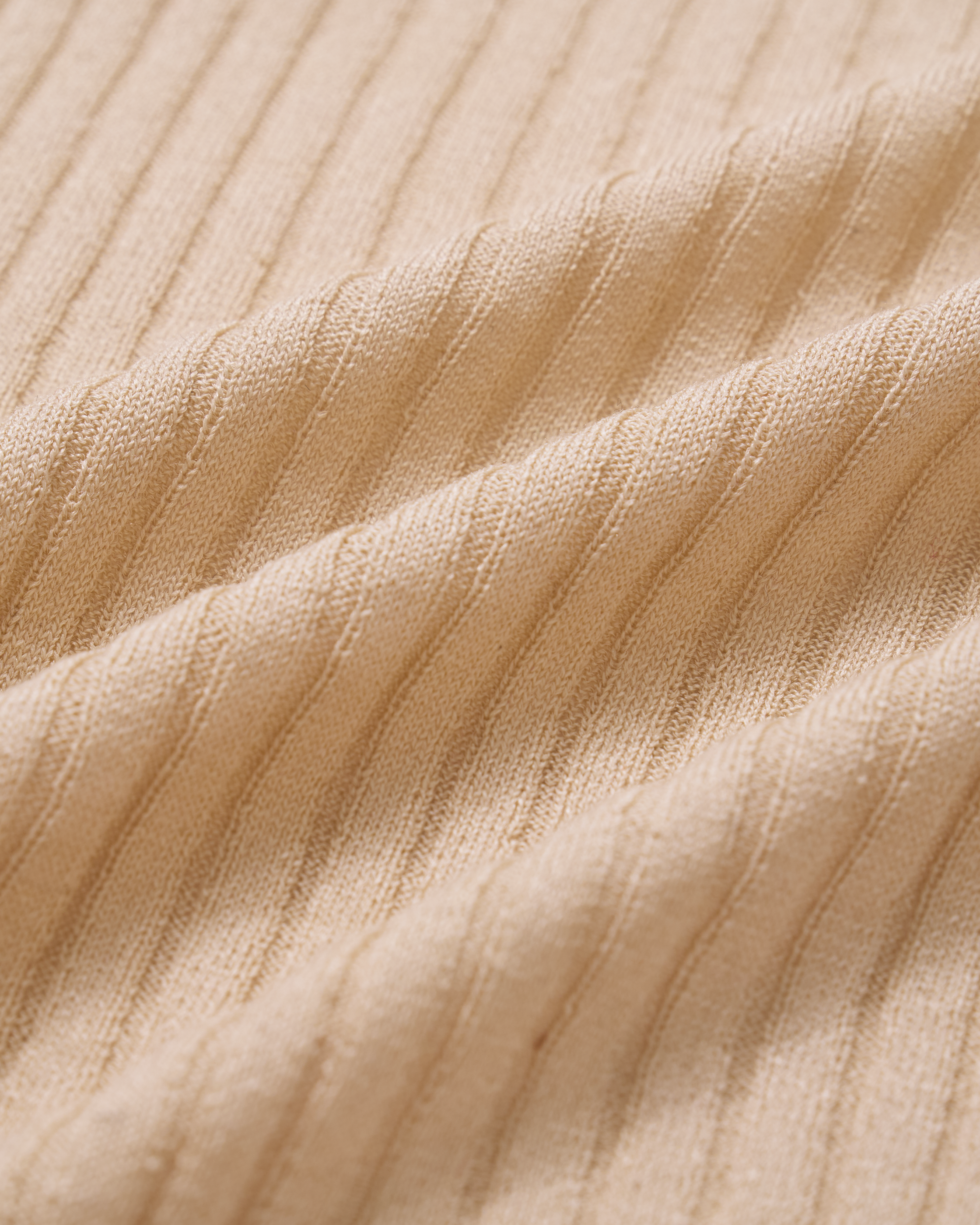 “Pure & Soft”100% 真絲細羅紋薄織修身上衣 (Yarn by Loro Piana)—Bergamot佛手柑香