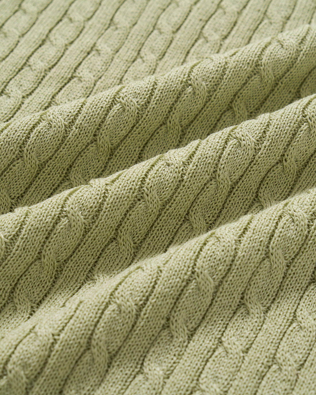 “Pure & Soft”100% 真絲細羅紋薄織背心 (Yarn by Loro Piana)—Sage Whisper鼠尾草語