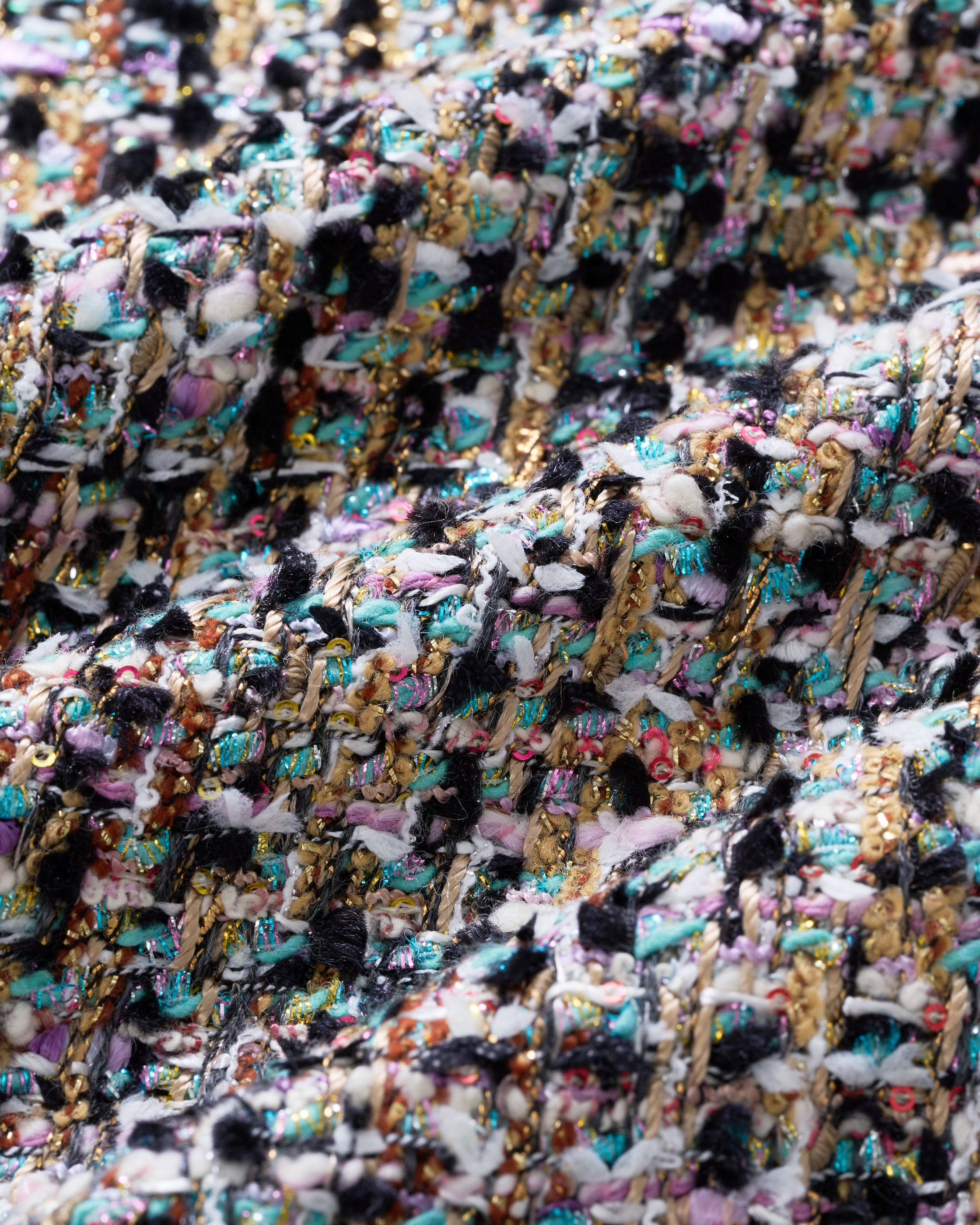 Couture Impression Iris Fresco 鳶尾彩織法國幻彩金絲輕薄花呢系列商品圖
