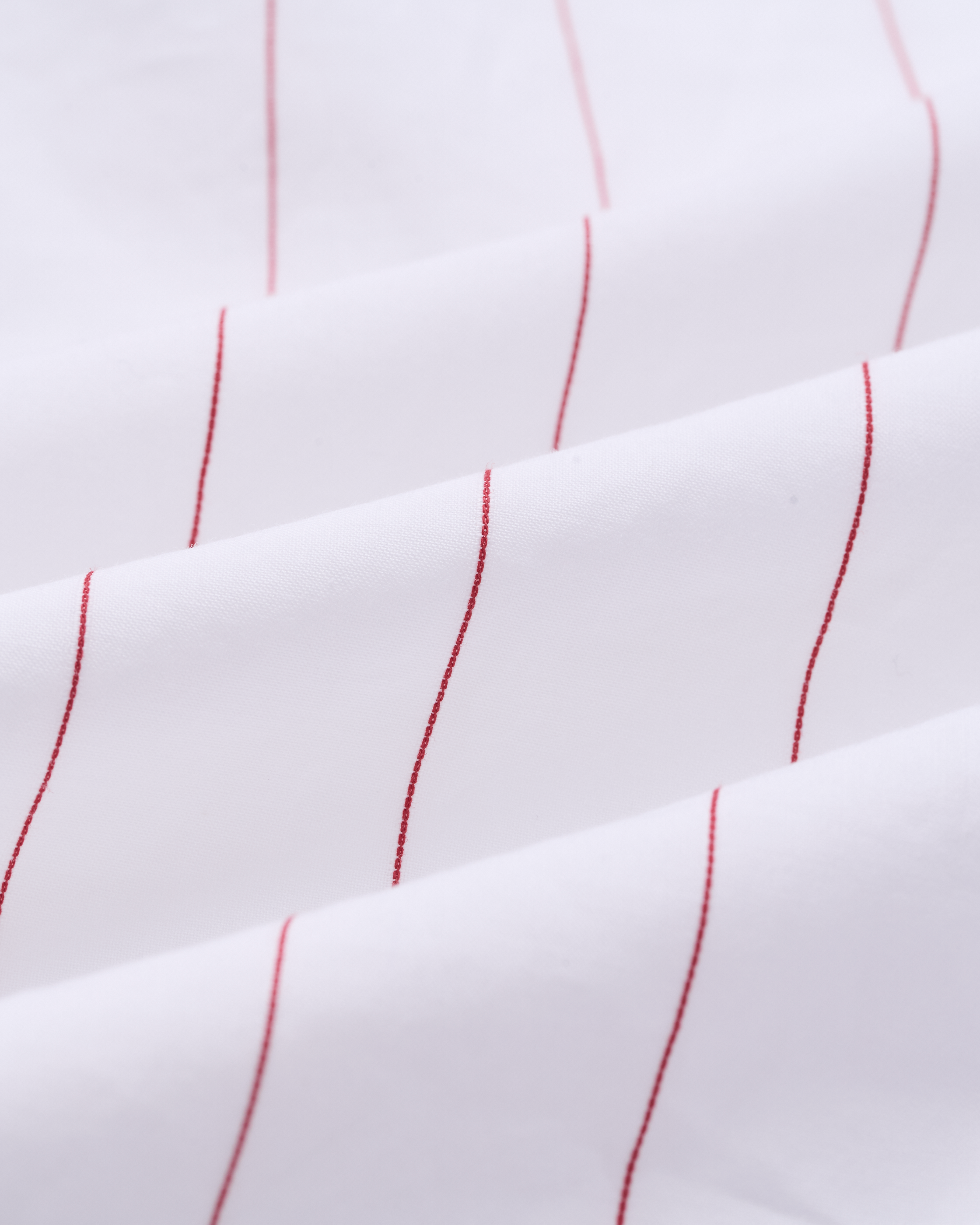 “條紋隨筆 Notes in Stripes” 義大利純棉立體細褶前襟細條紋襯衫