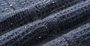 “星鑽鏤織 • Cloud Grey 雲絮灰”100% Cashmere針織鉛筆裙