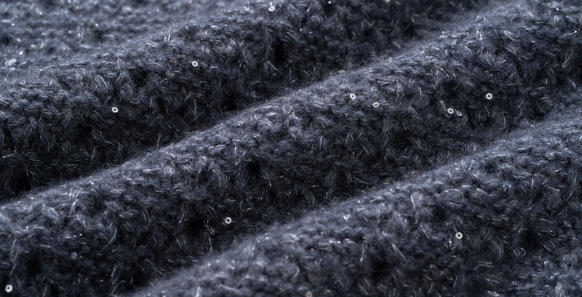 “星鑽鏤織 • Cloud Grey 雲絮灰”100% Cashmere針織背心