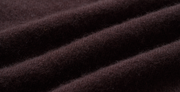 “閒讀時光 A Moment to Read • 深棕 Dark Brown” 100% Cashmere 小翻領層次拼接落肩針織上衣