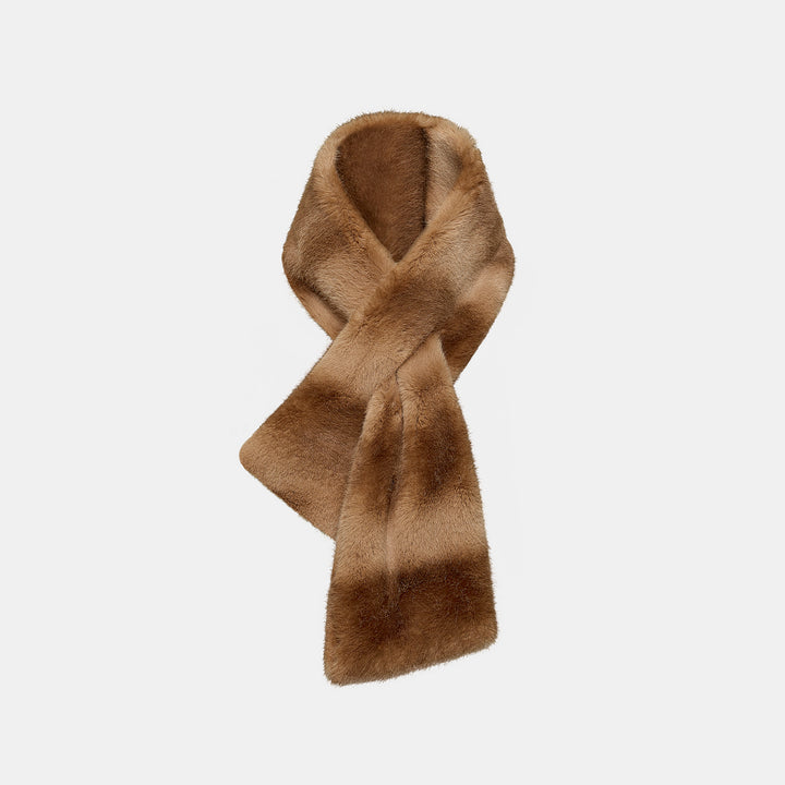 “Winter Diary”環保皮草圍脖—Sable Gold紫貂金