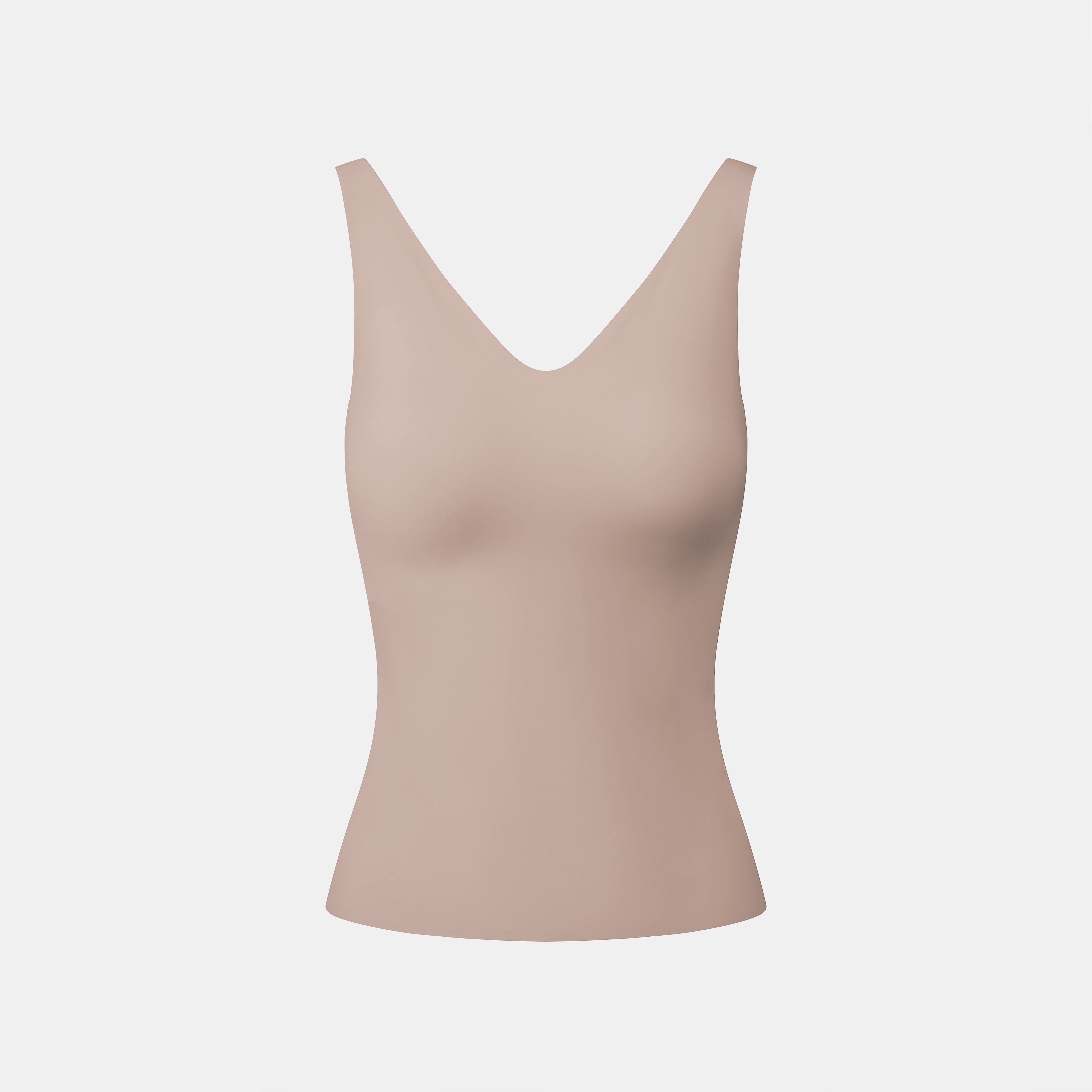 By Inch. 日本美肌科技無痕 V 領 Bra Top—裸色，商品展示圖 4
