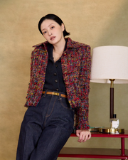 “冬日織趣 A Woven Winter” 日本高級訂製彩織真絲羊毛 No.15 花呢外套