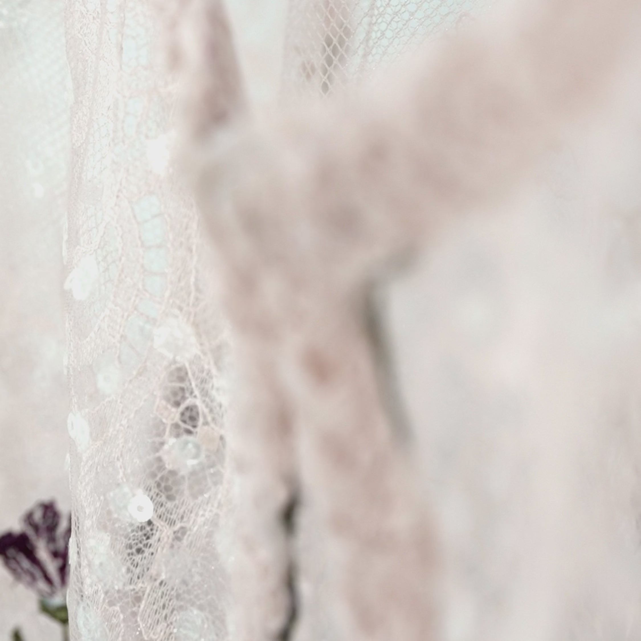 “Quiet Mastery”法國細繡織邊蕾絲開衫—Floré Veil 花序微隱